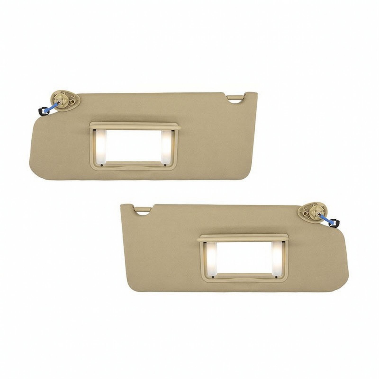 Sun Visor with Mirror – PAIR