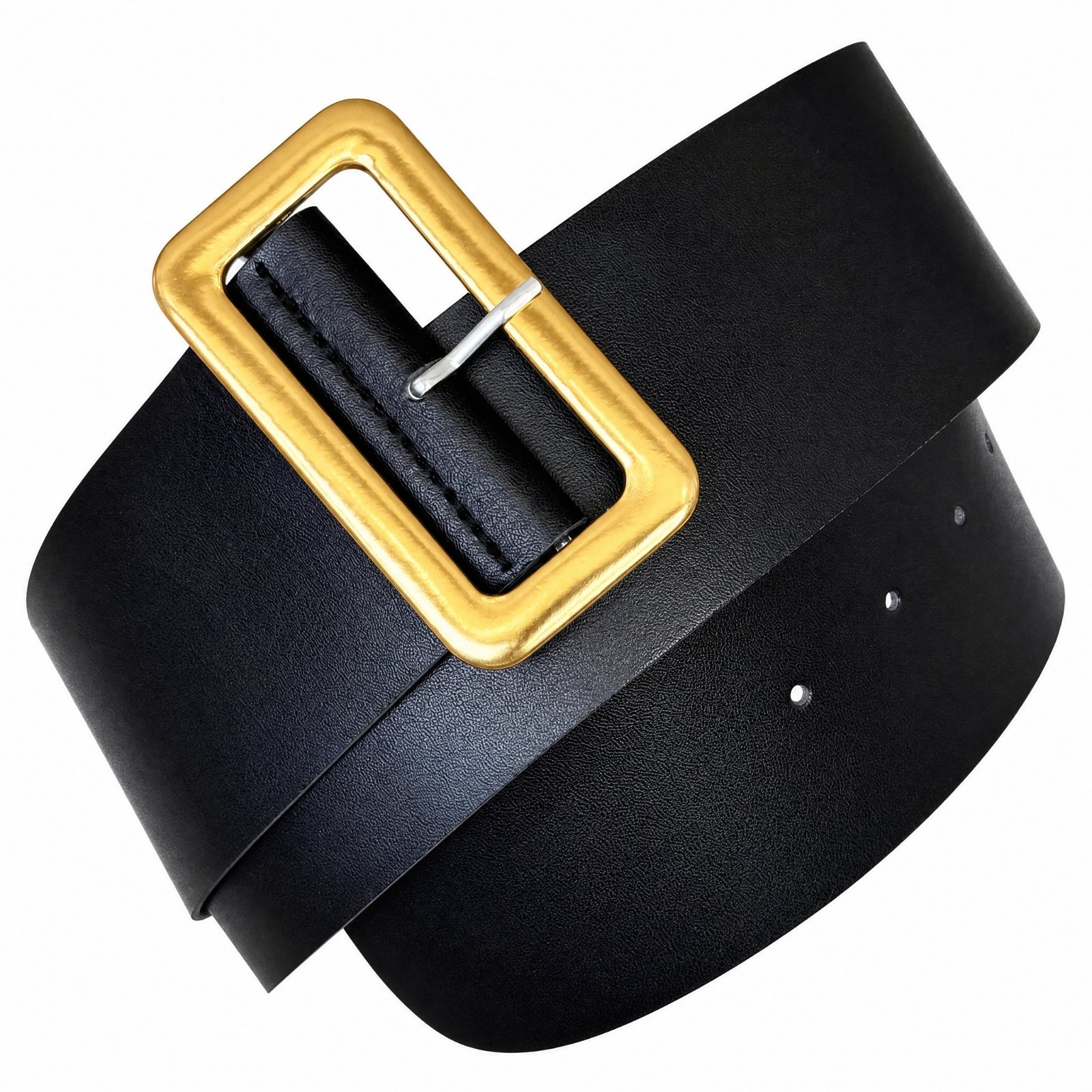 Wide PVC Waist Belt