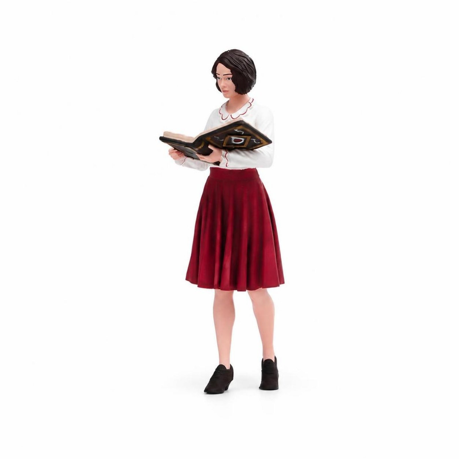 Hand Painted Miniature Woman Figure