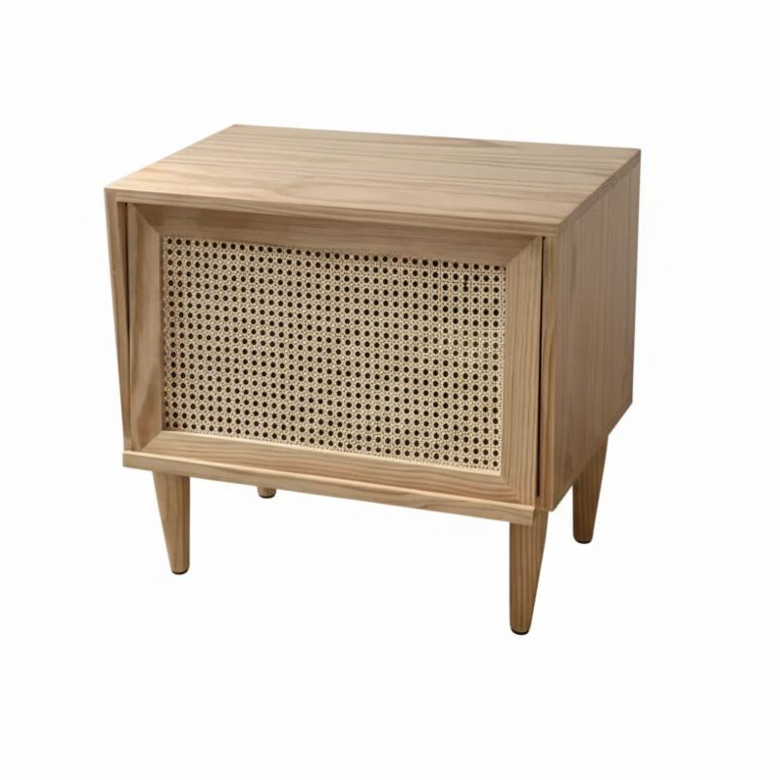 Rattan Bedside Table