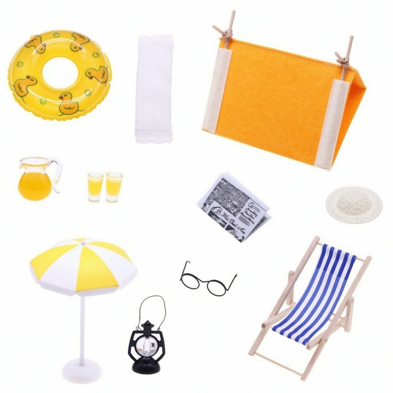 Miniature Camping Set with Tent