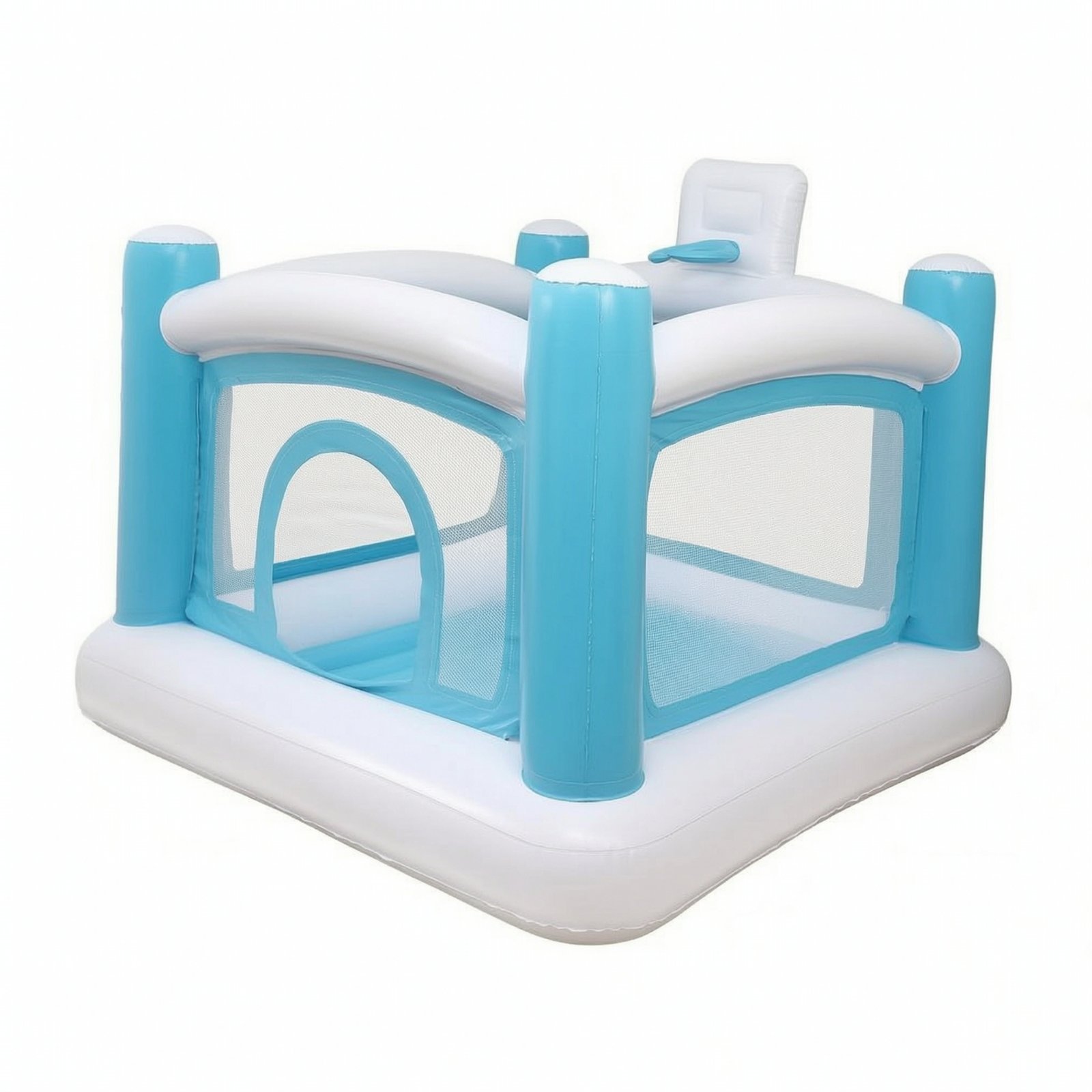 Inflatable Bouncer with Basketball Hoop