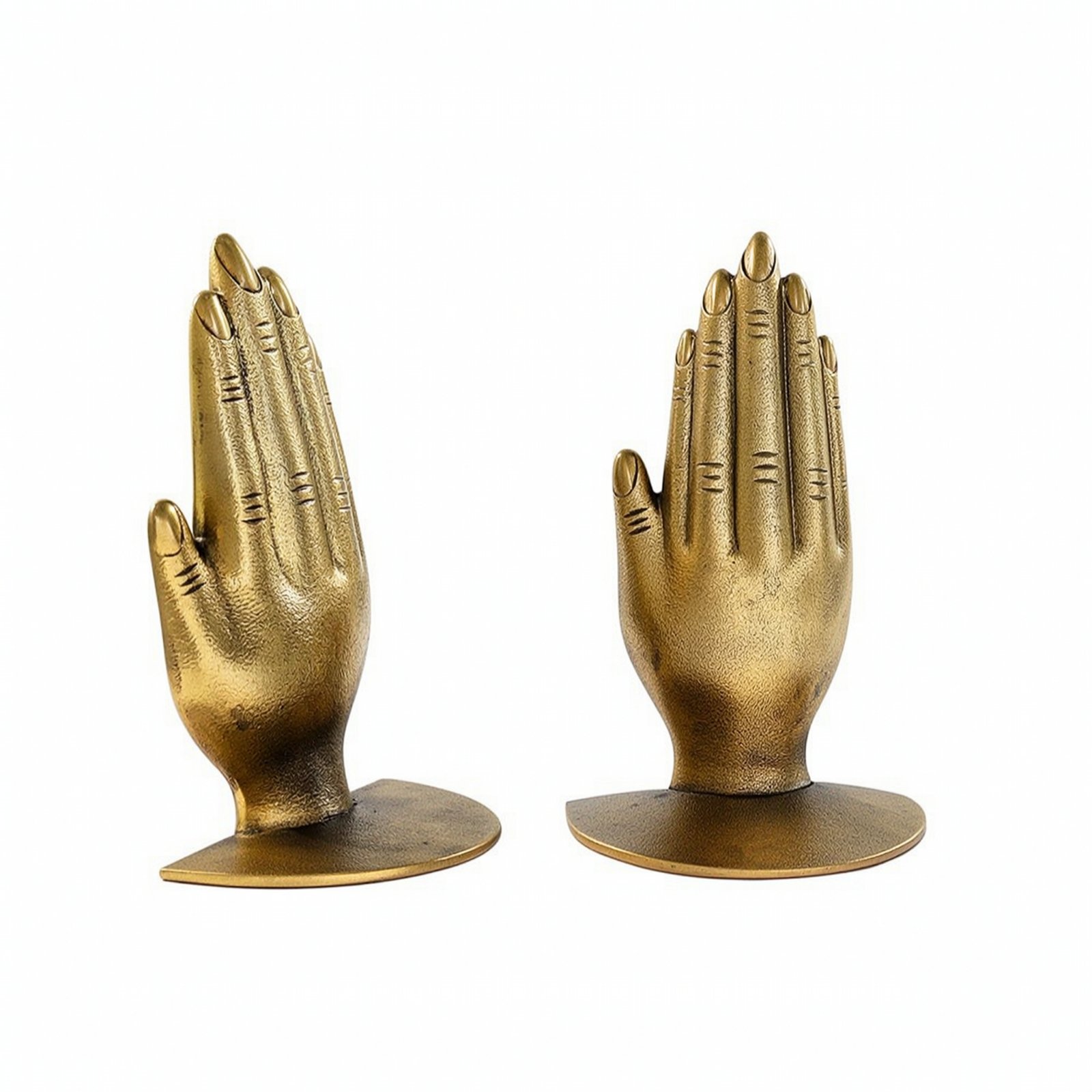 Praying Hands Bookends
