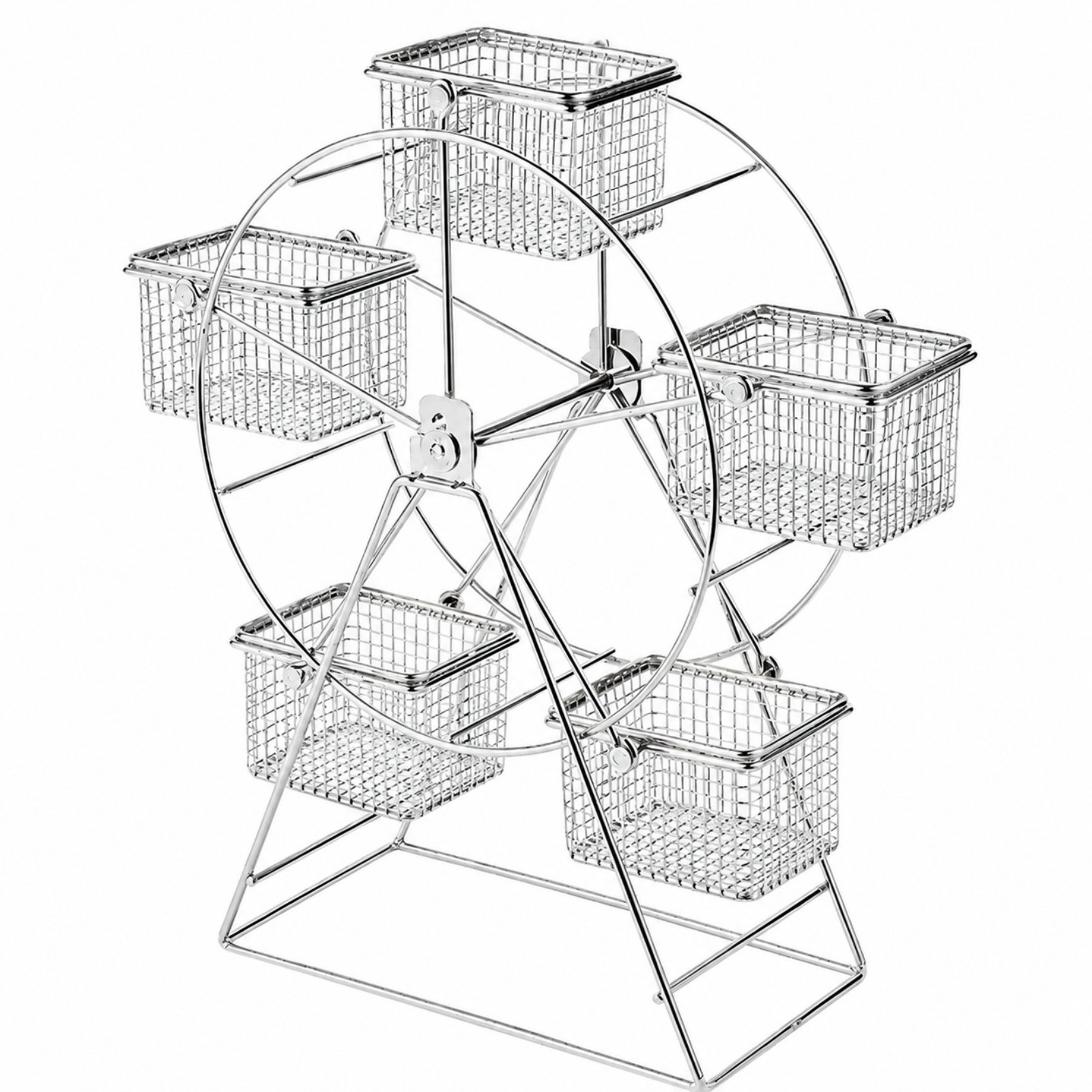 Rotary Rack with Wire Baskets