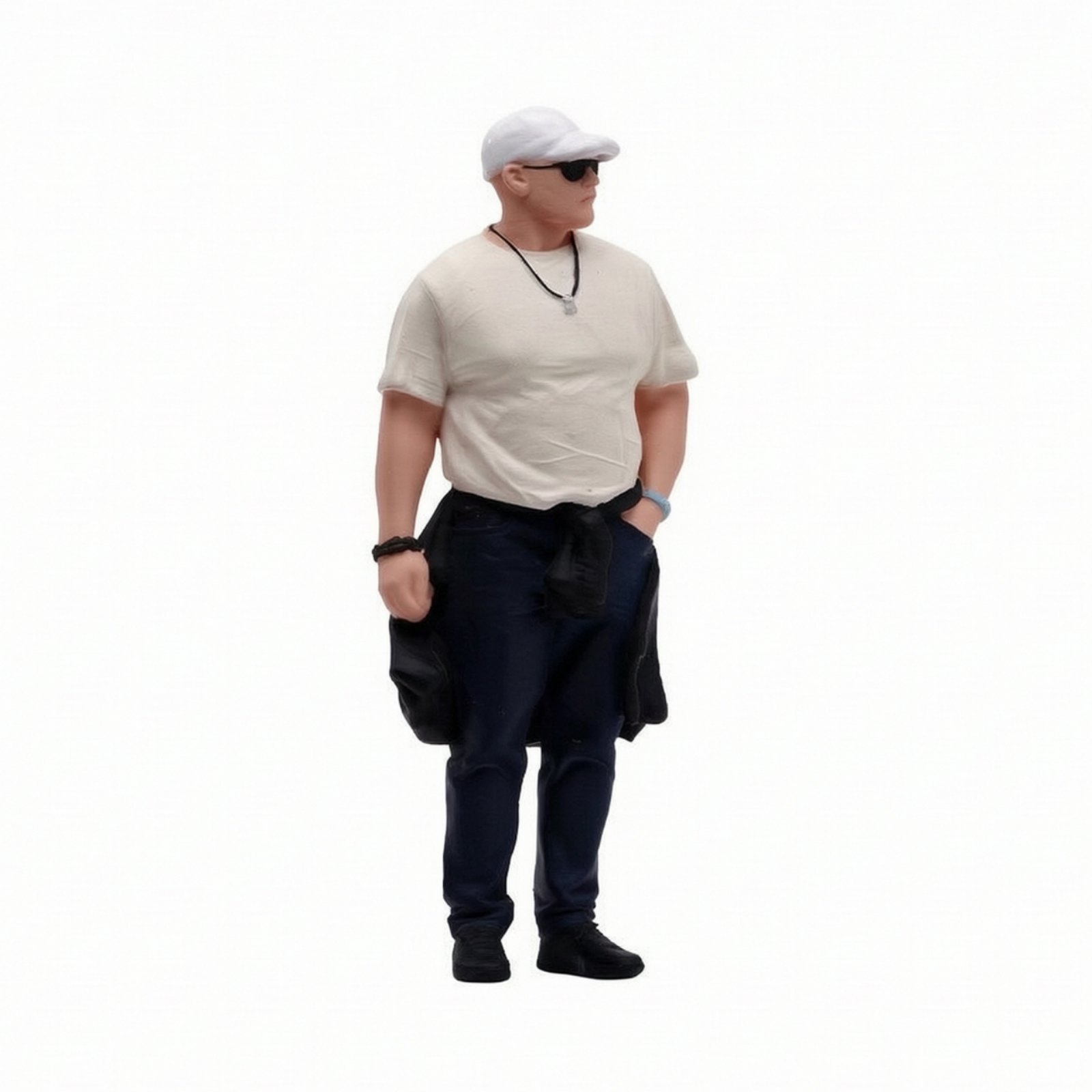 Miniature Man Figurine – 1-24 Scale