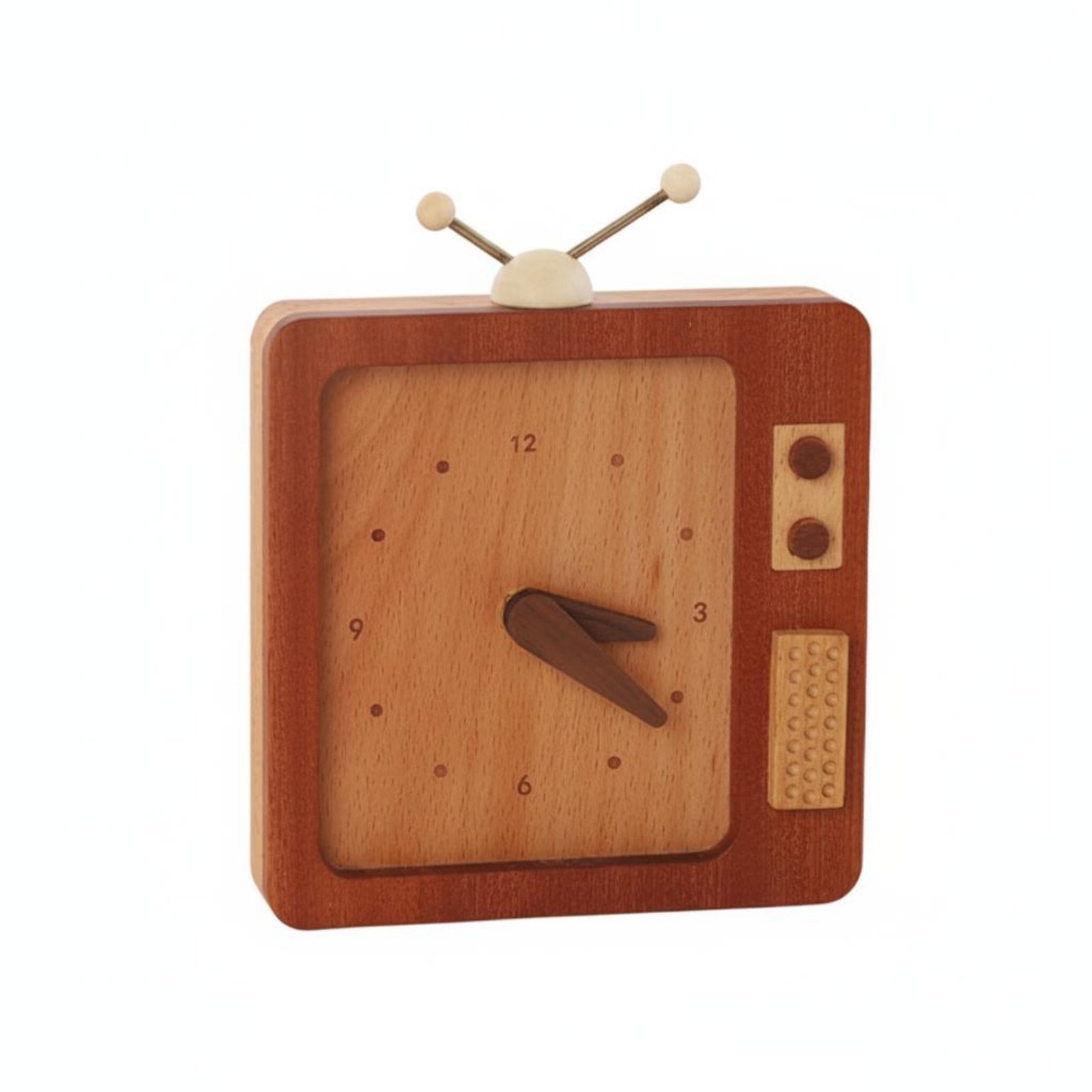 Wooden Alarm Clock