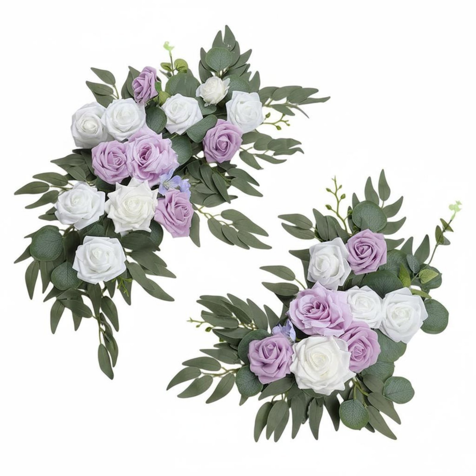 2-Piece Wedding Arch Flower Swag