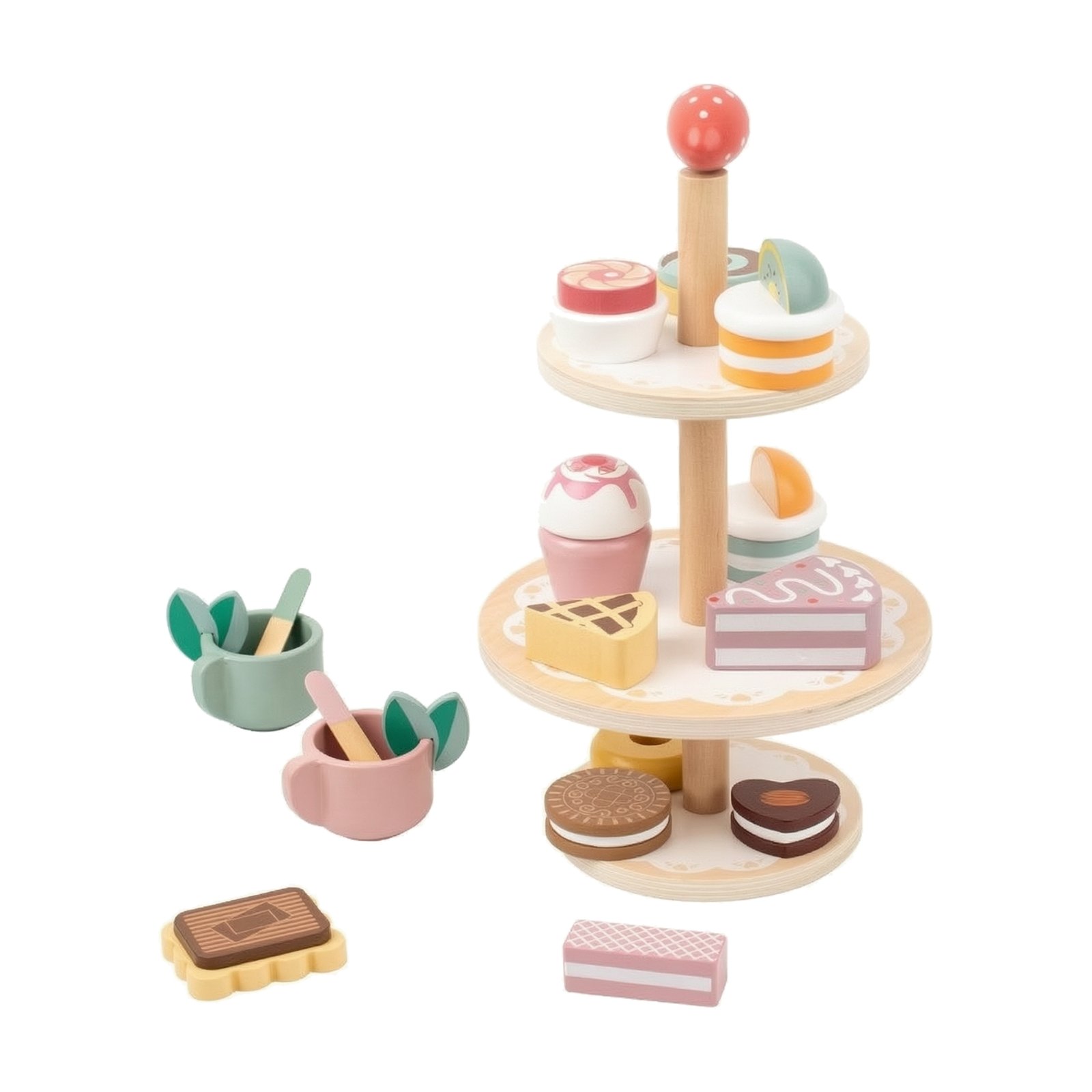 Wooden Dessert Display Stand – Rack