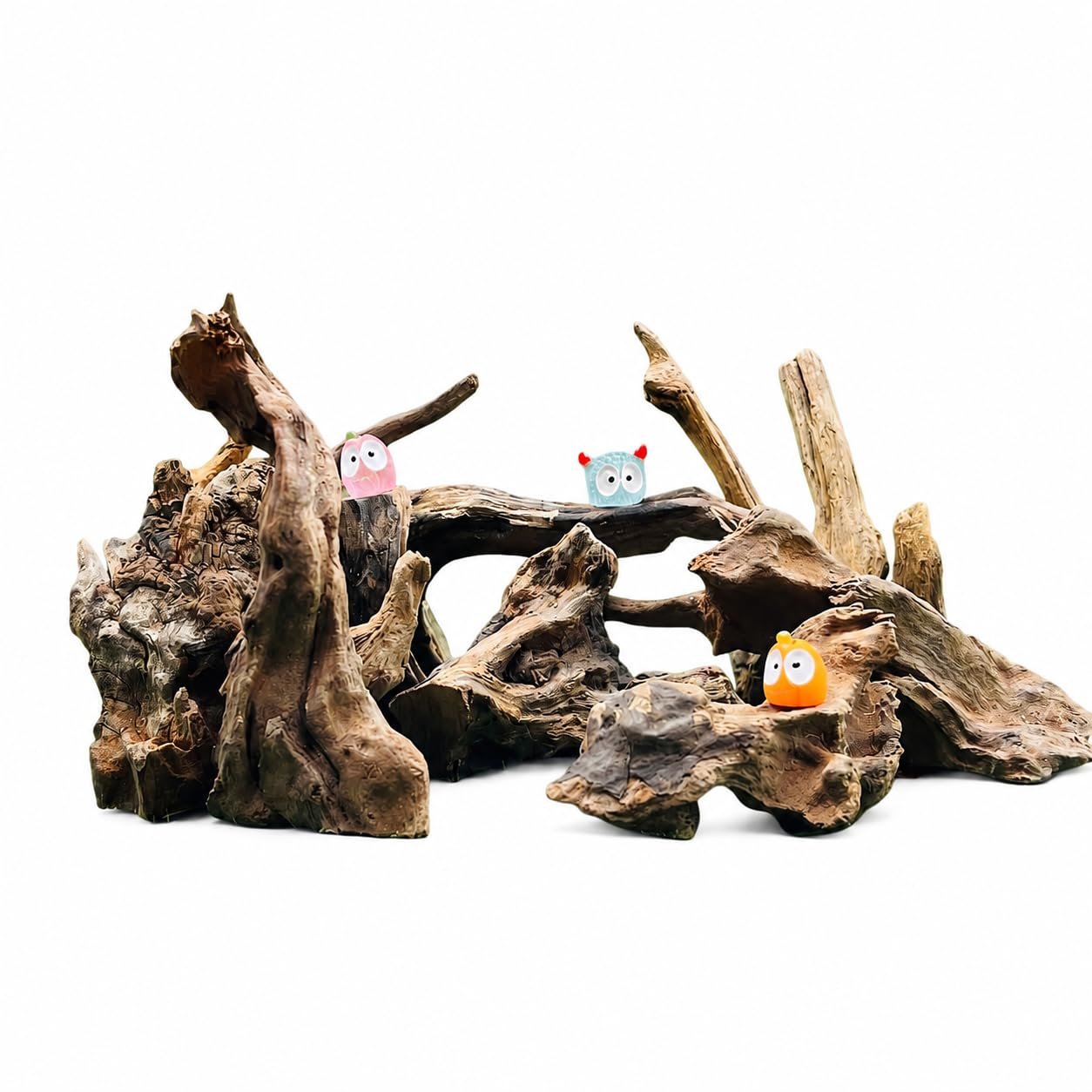 Moss Micro-Landscape Driftwood Ornaments