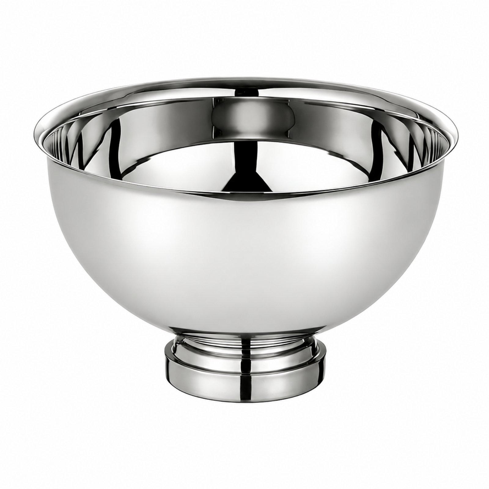 Stainless Steel Champagne Bucket – Silver, Round Nordic