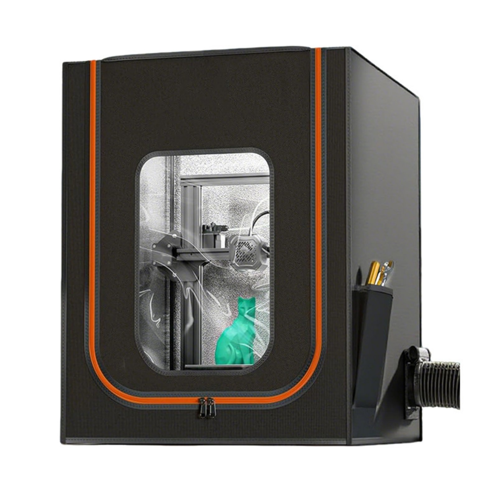 Insulated Printer Enclosure with Window