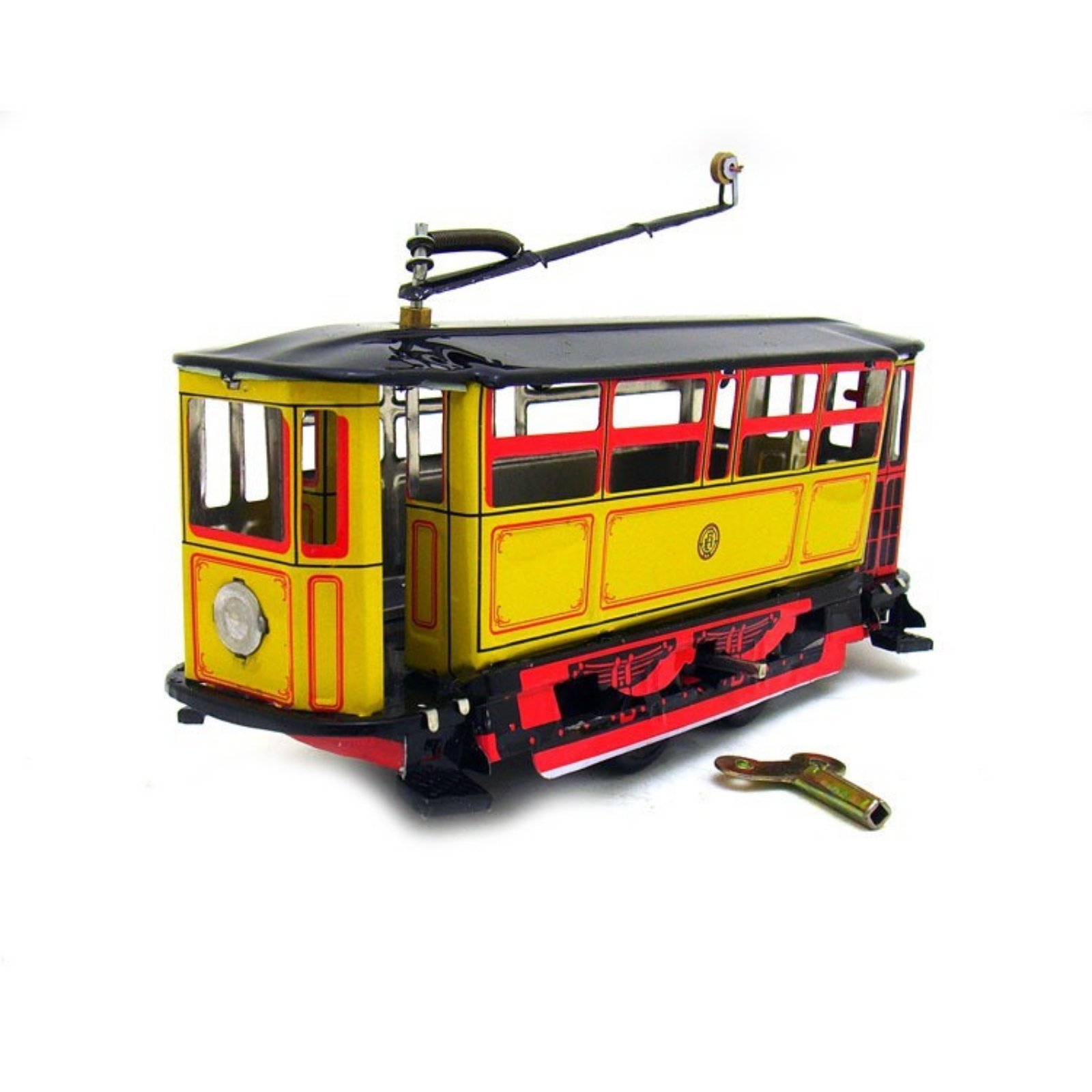 Hand-Cranked Tinplate Trams