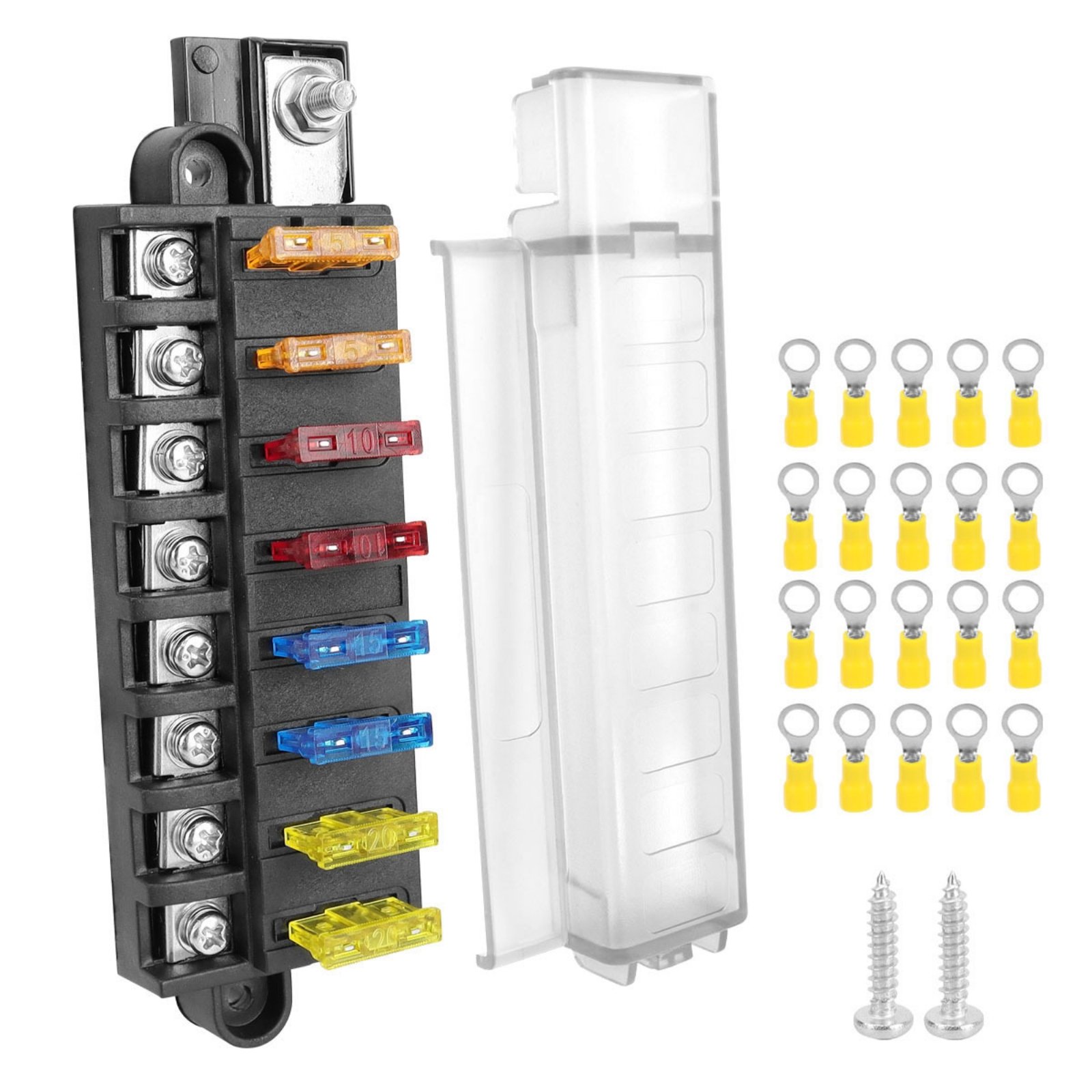Overload Protector Box Screw-Terminal Connections