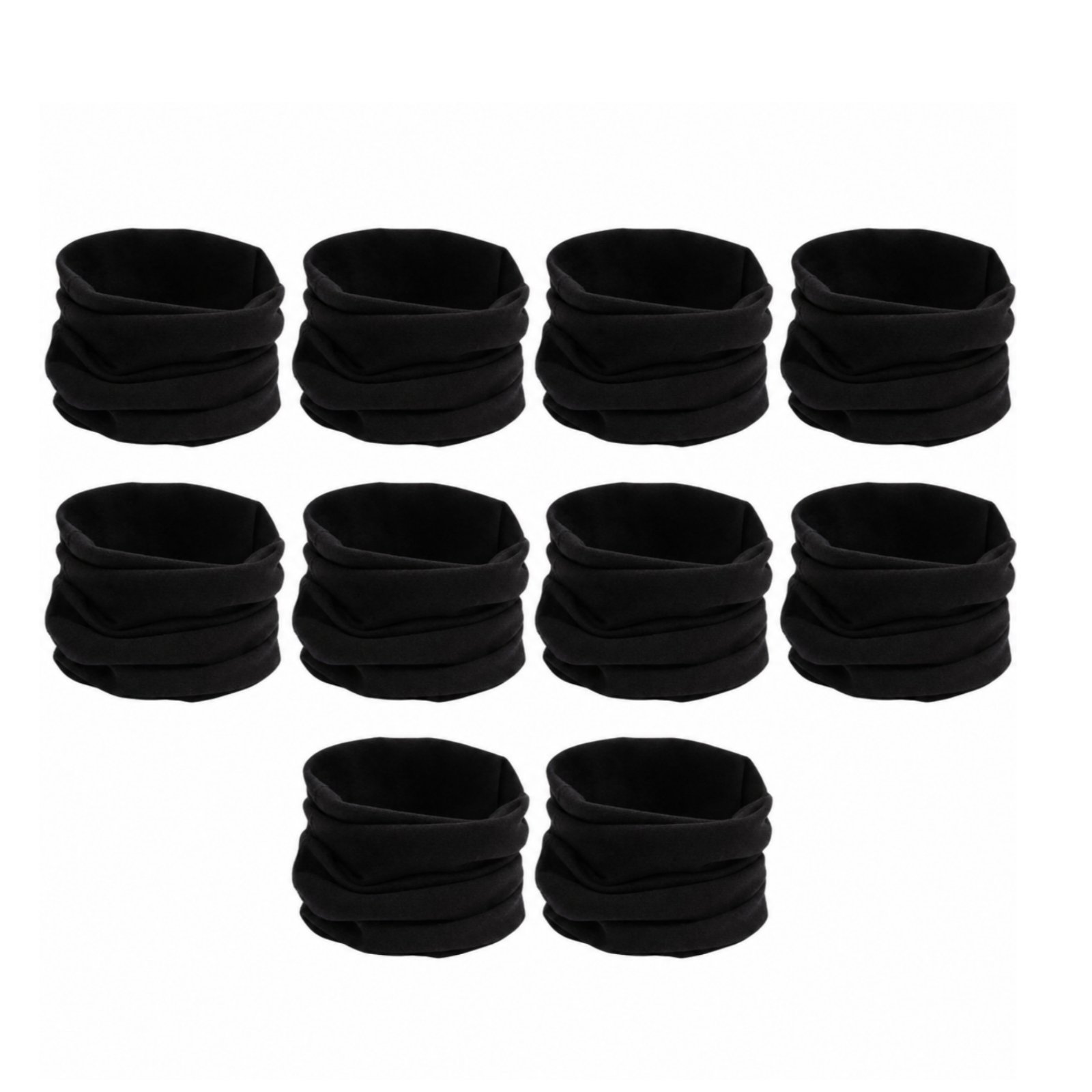 10-Piece Thickened Knitted Neck Gaiter