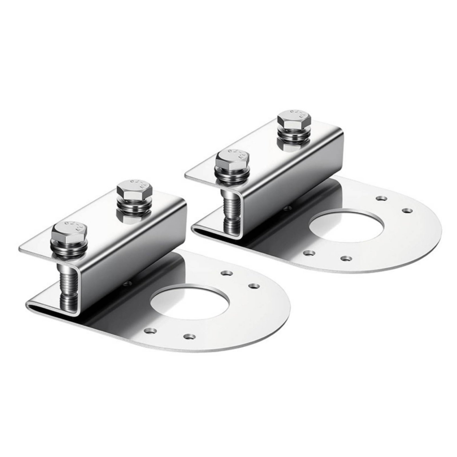 2-Piece Clamp-On Under-Vehicle Light Brackets