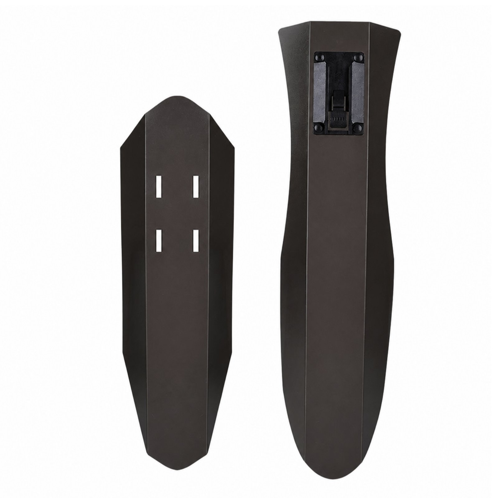 2-Piece Mountain Bike Mudguard with Quick Release Mount