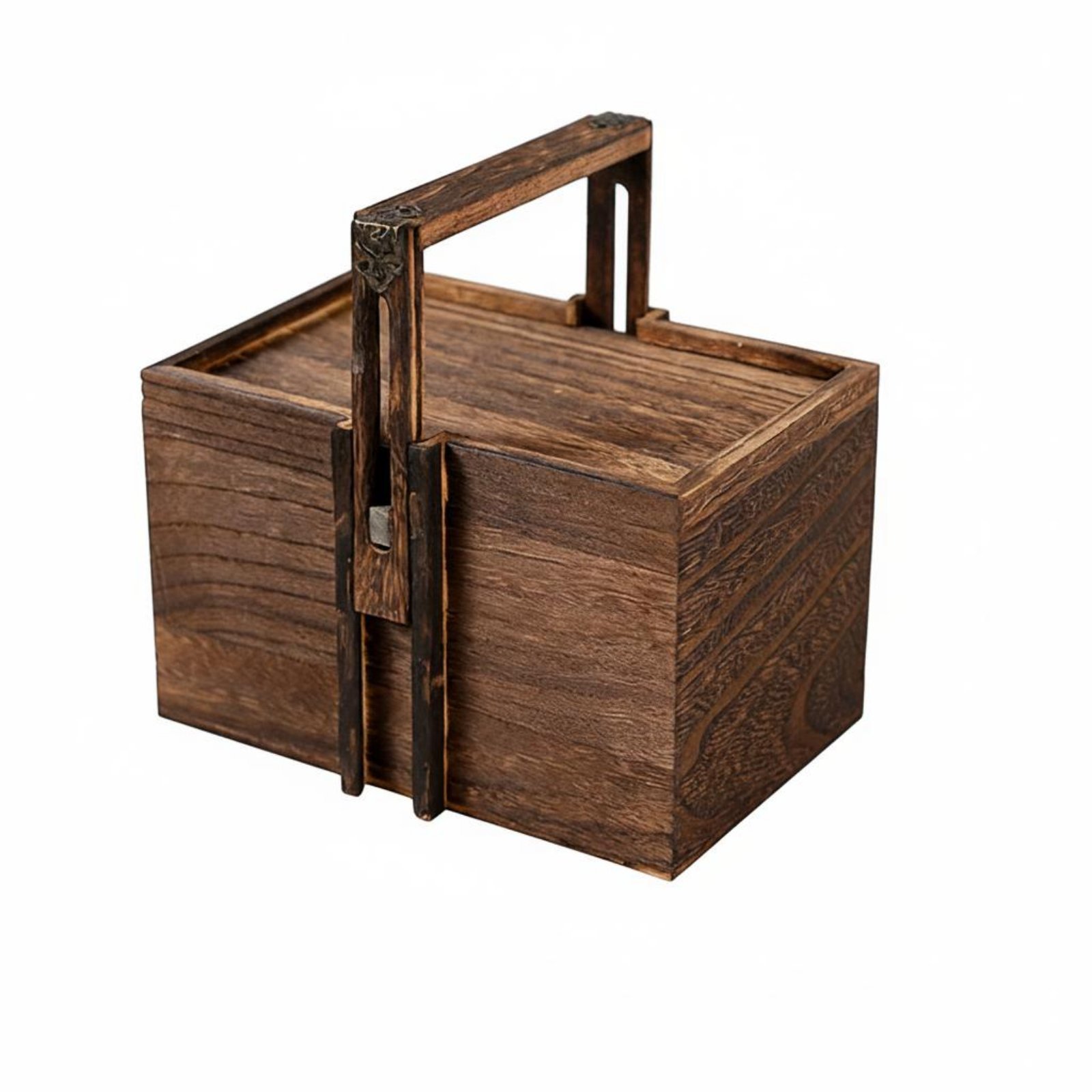Handled Wooden Gift Box