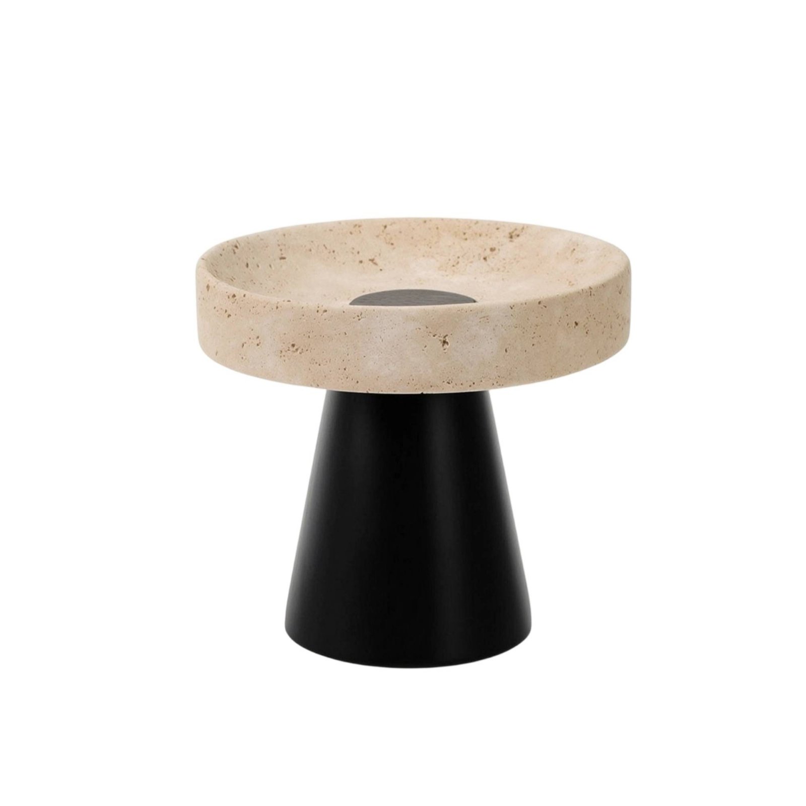 Bi-Color Sculptural Tabletop Tray