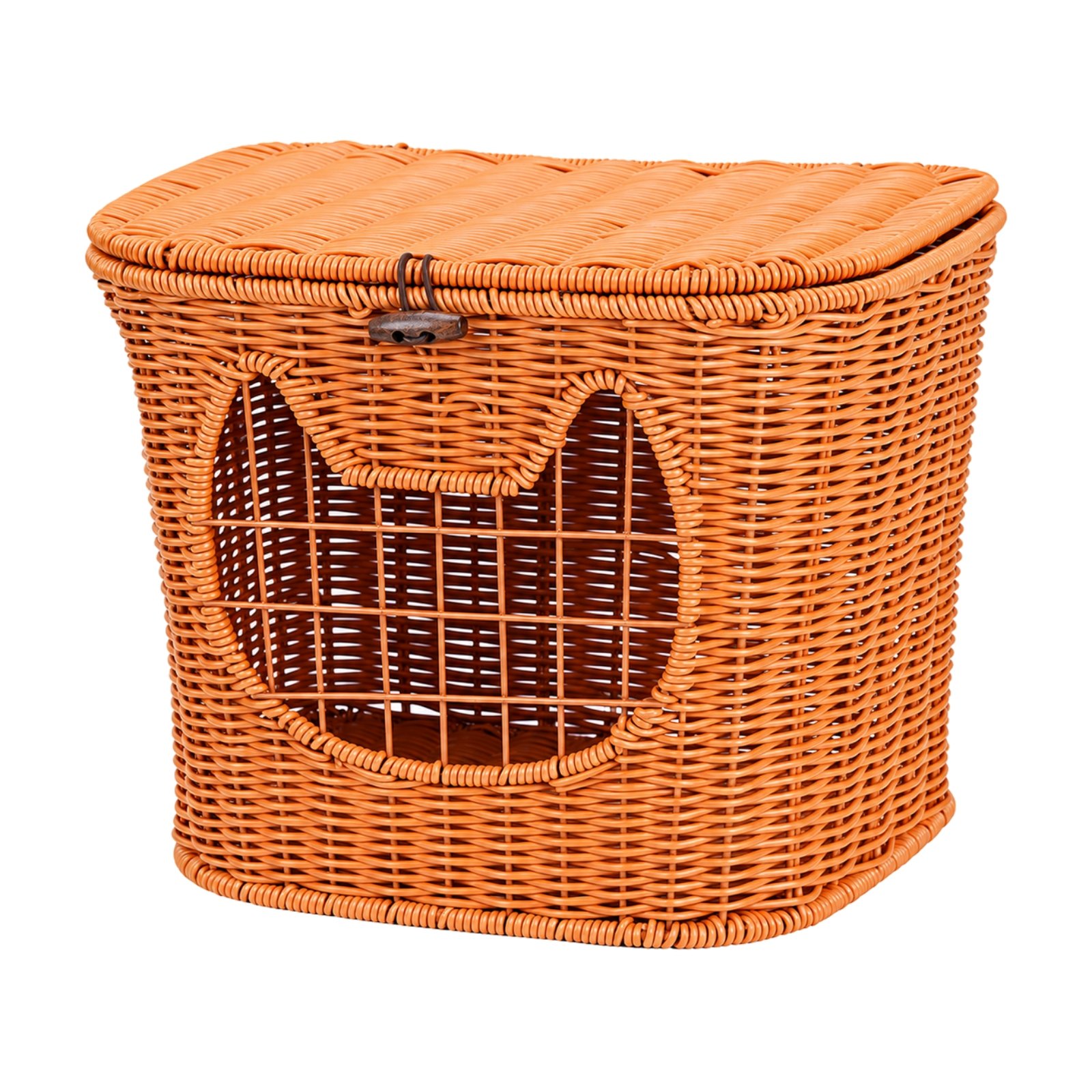 Rear-Mounted Pet Carrier Basket