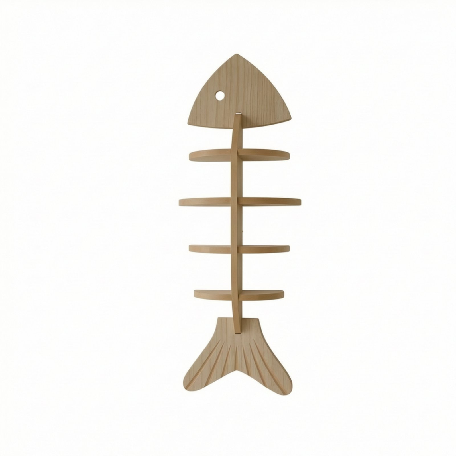Wooden Fishes Storage Rack