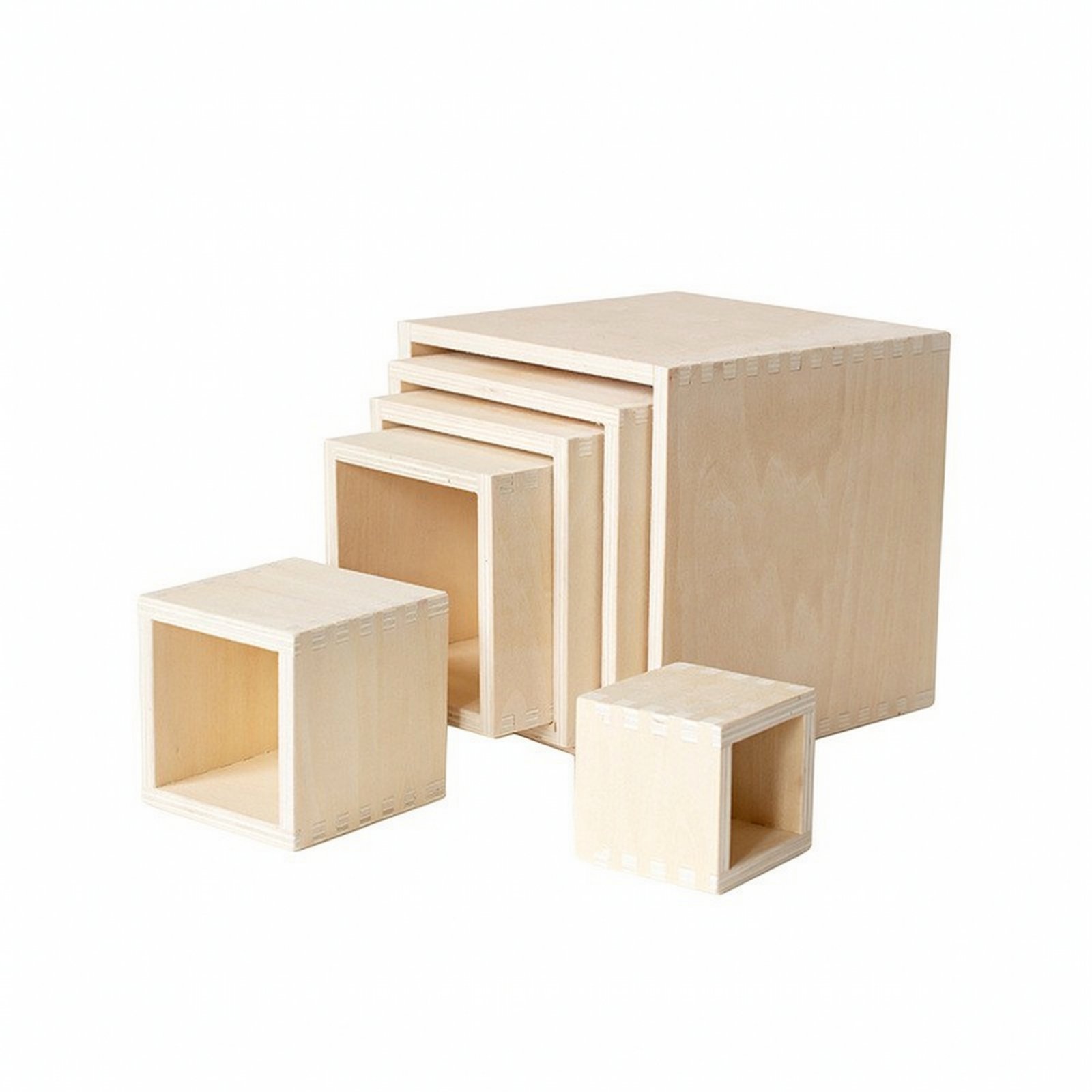 Wooden Nesting Cups