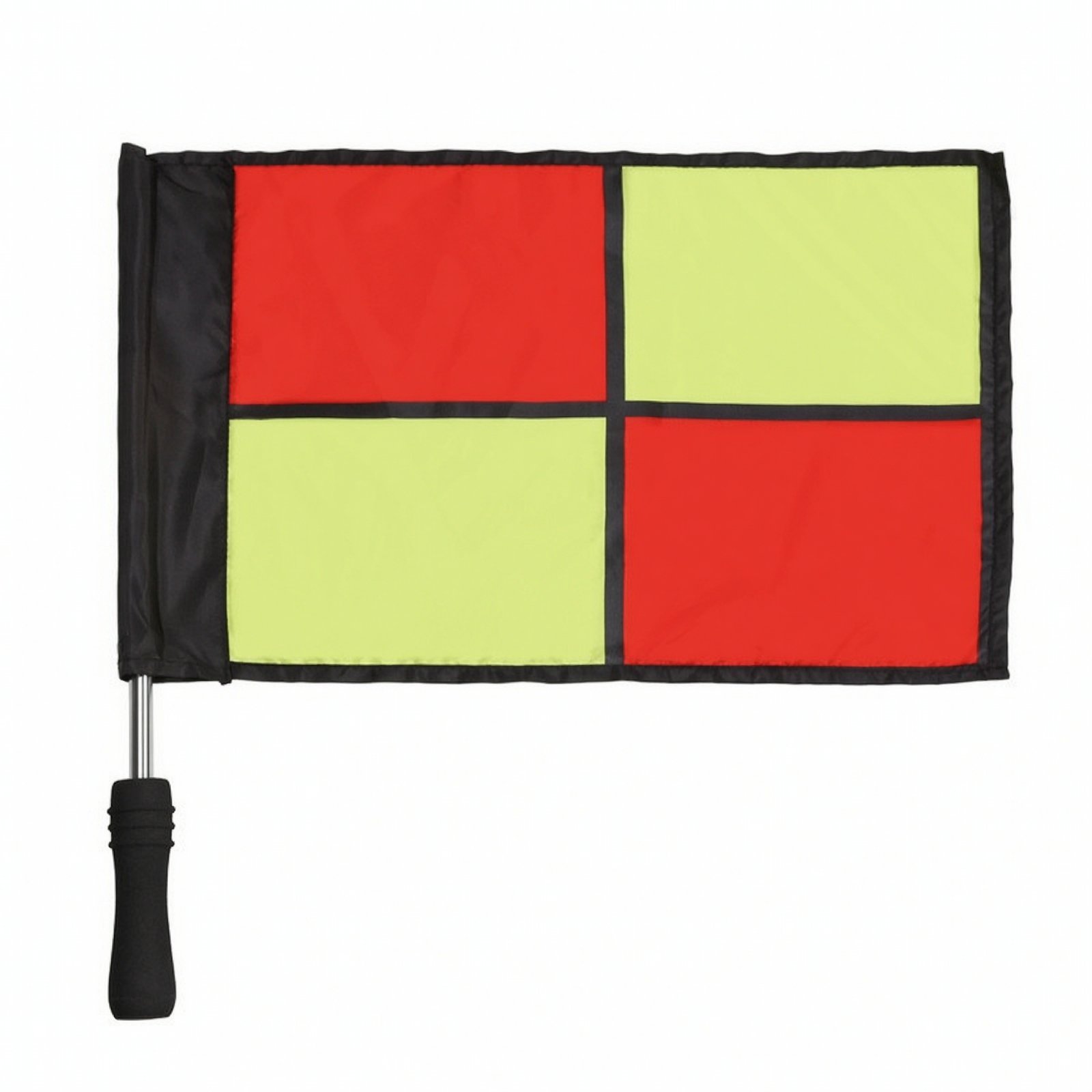 Sports Officiating Flag Metal Shaft