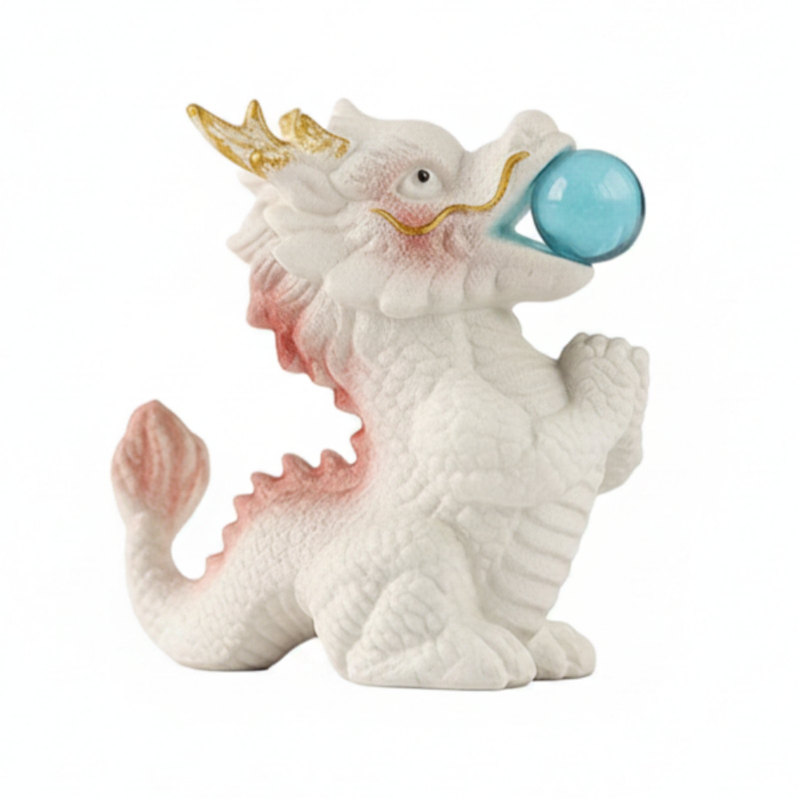 Ceramic Dragon Figurine