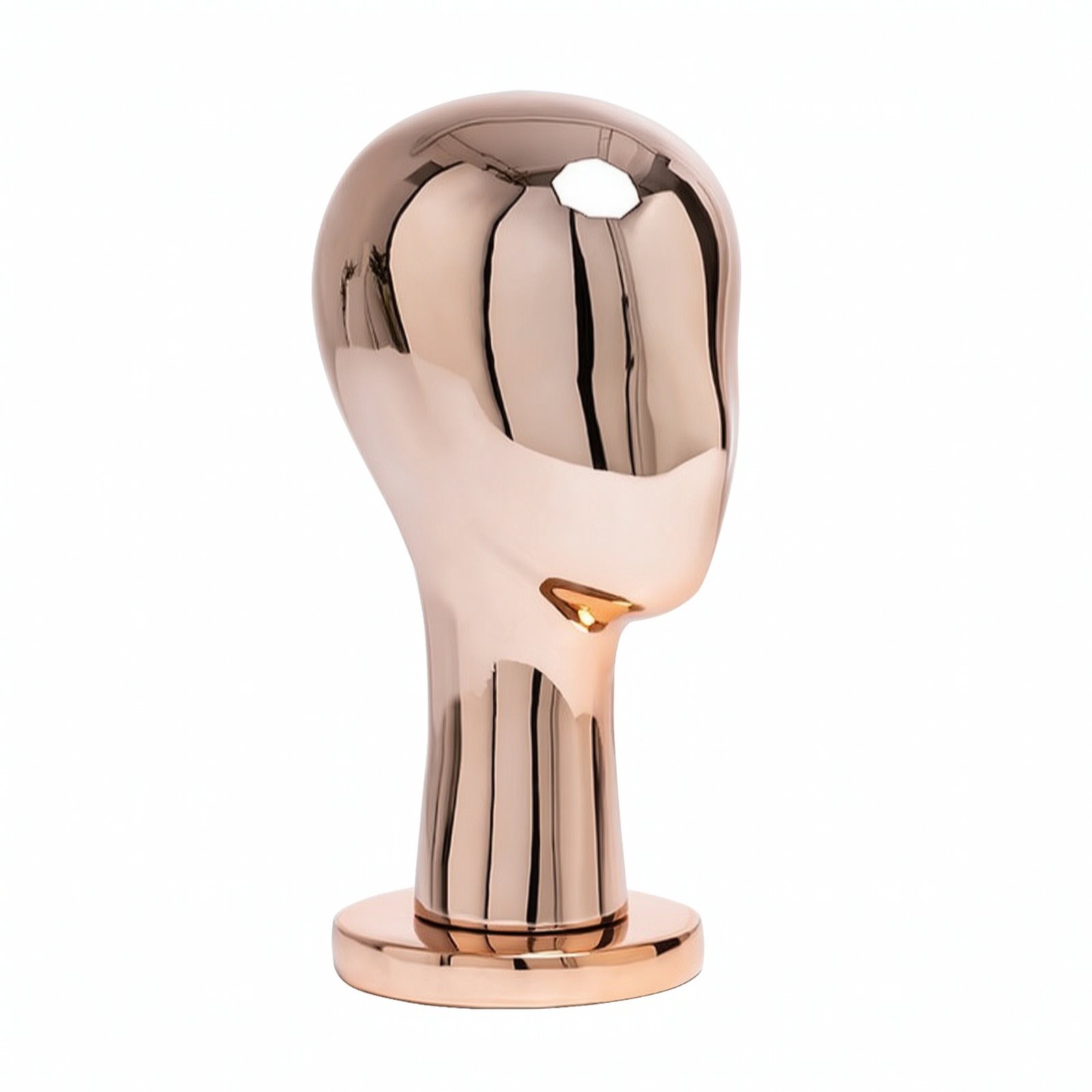 Mannequin Head Reflective Electroplated