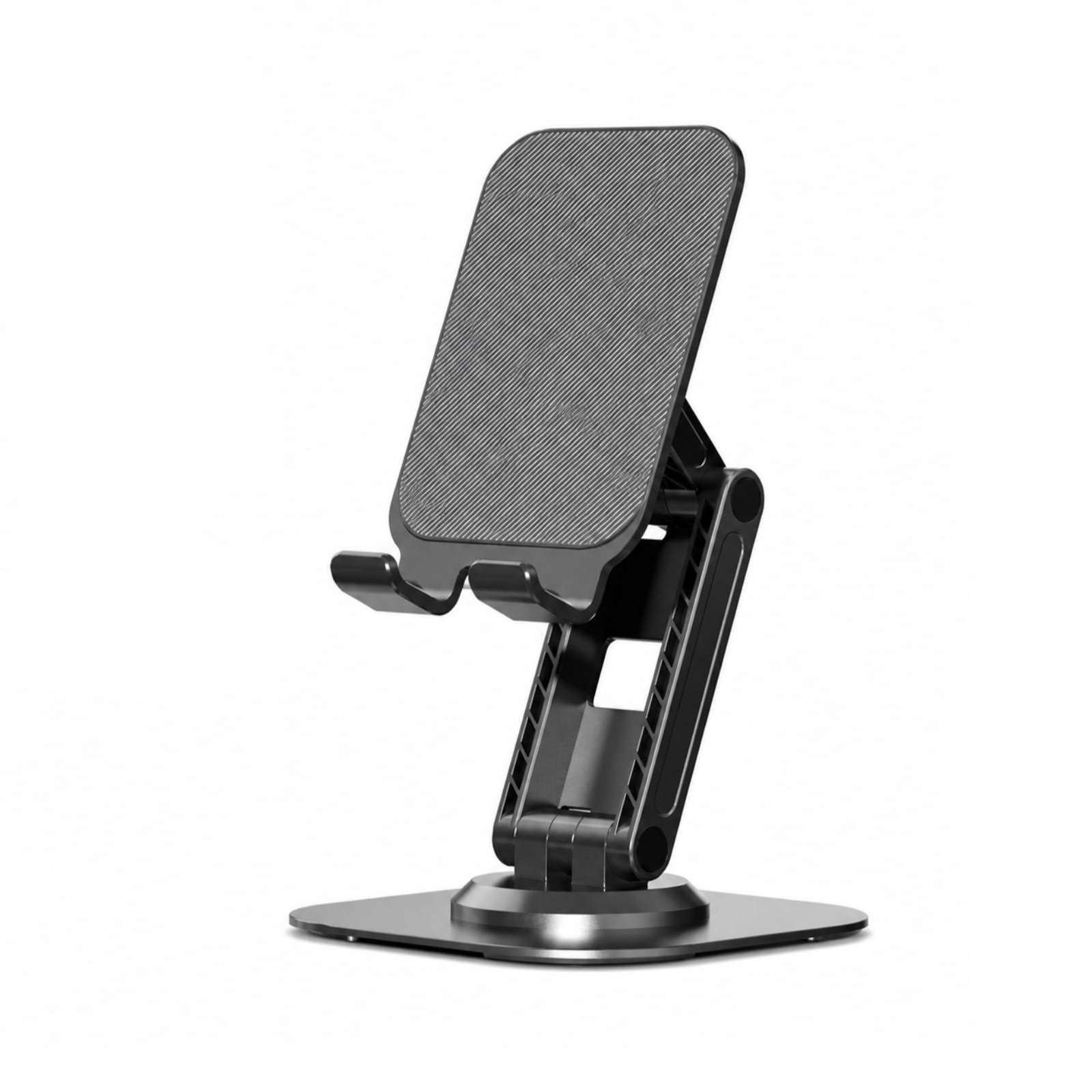 Foldable Phone Stand – Tc23 Square Base, Black