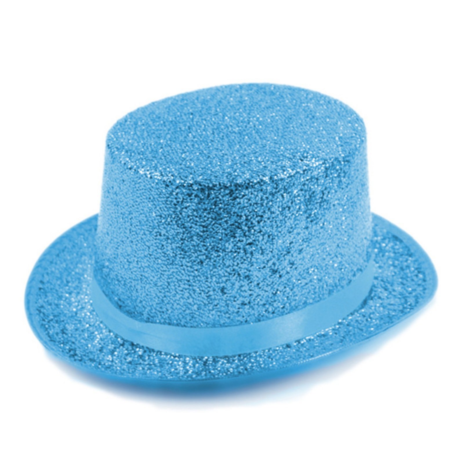 Flat Topping Hat with Decorative Band