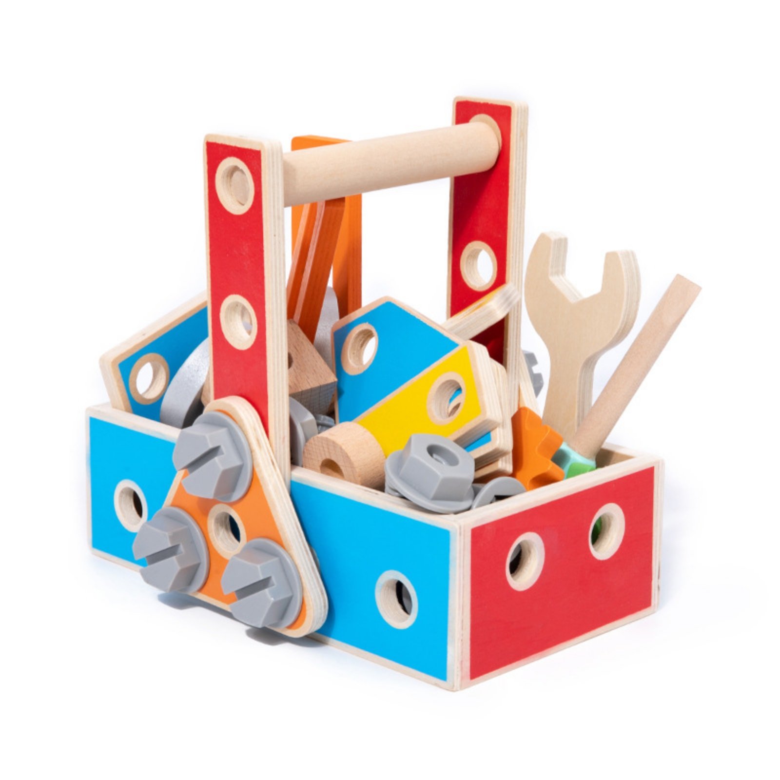 Wooden Assembly Toy with Tools