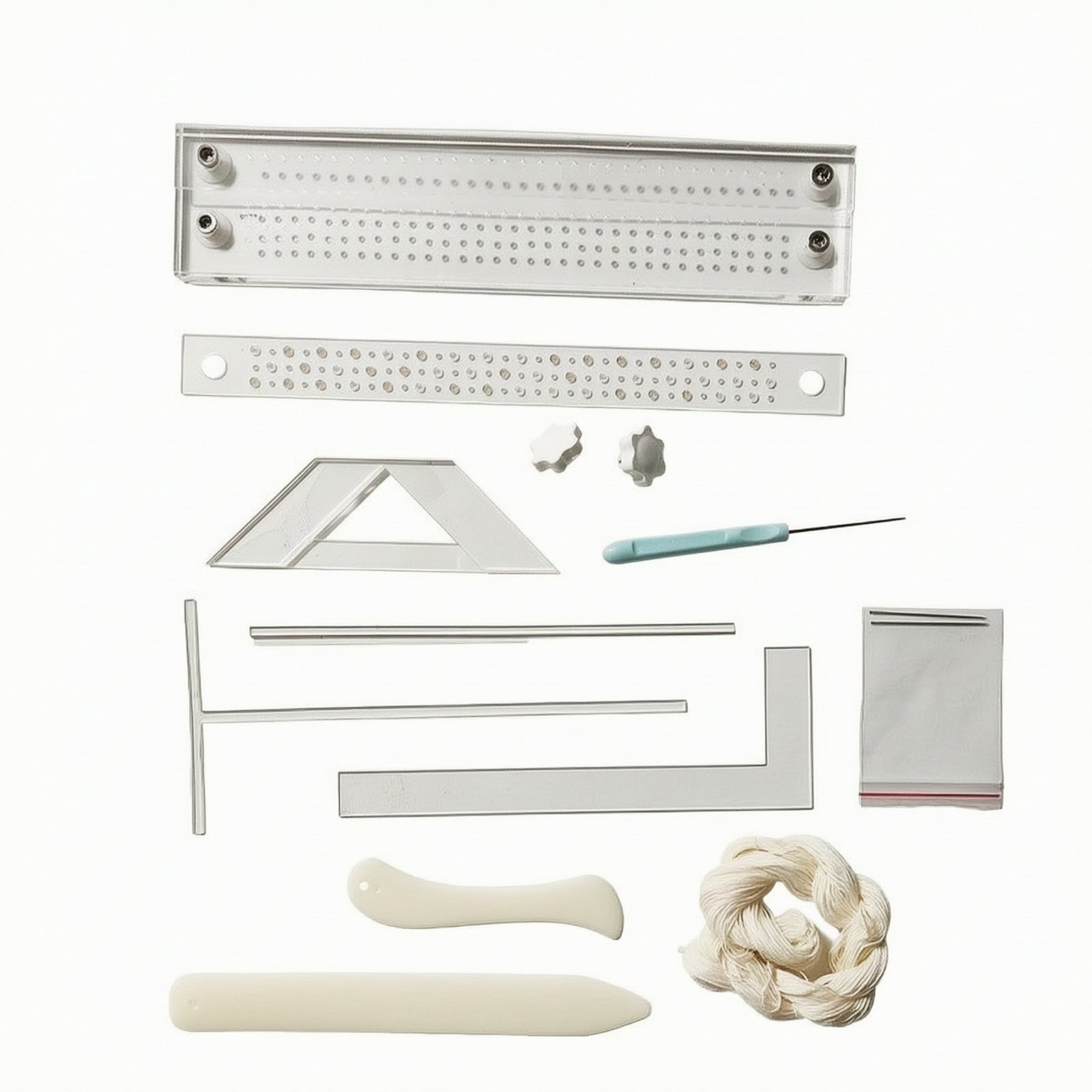 Bookbinding Tool Kit with Acrylic Rulers