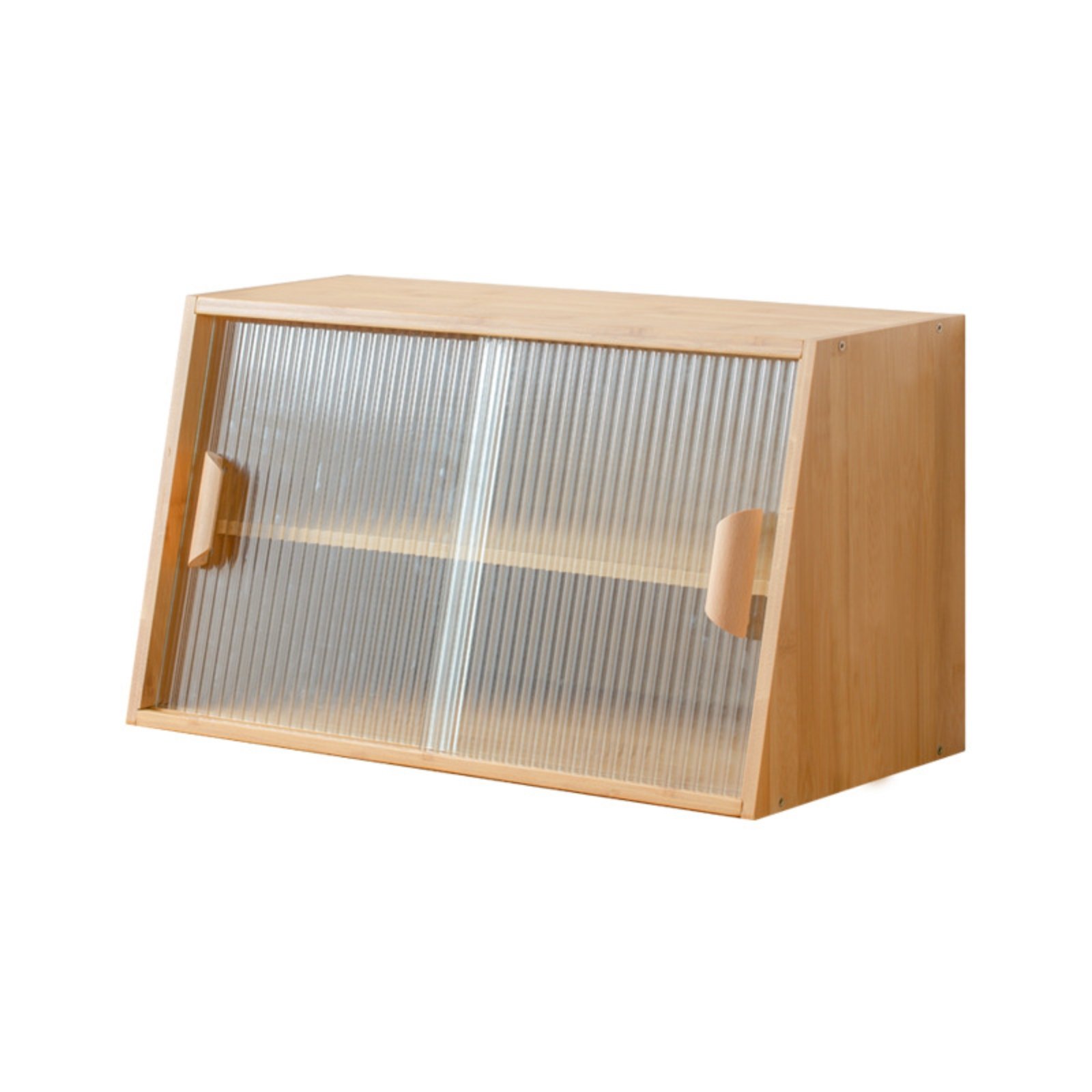 Glass Door Countertop Cabinet