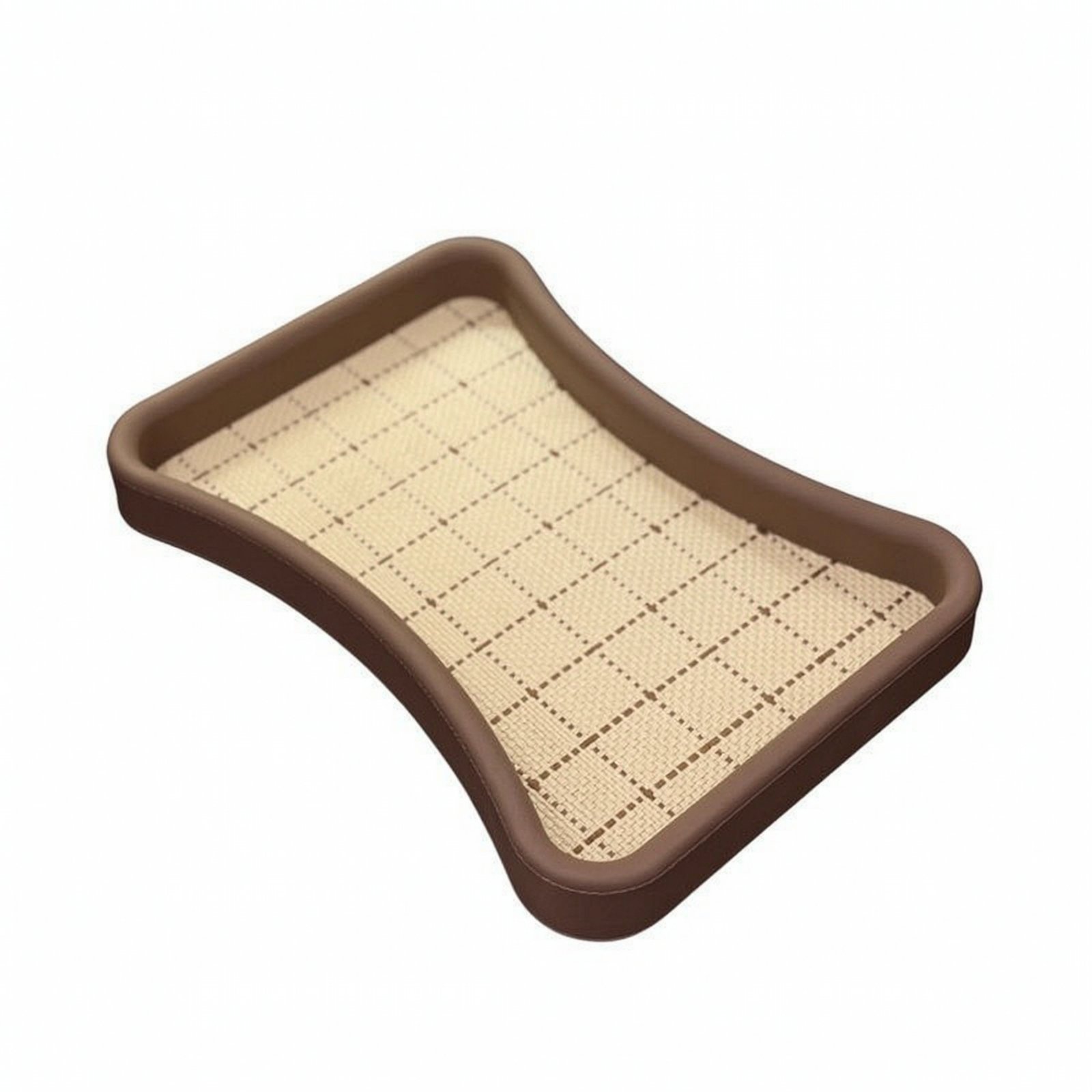 Woven Surface Wood Tray