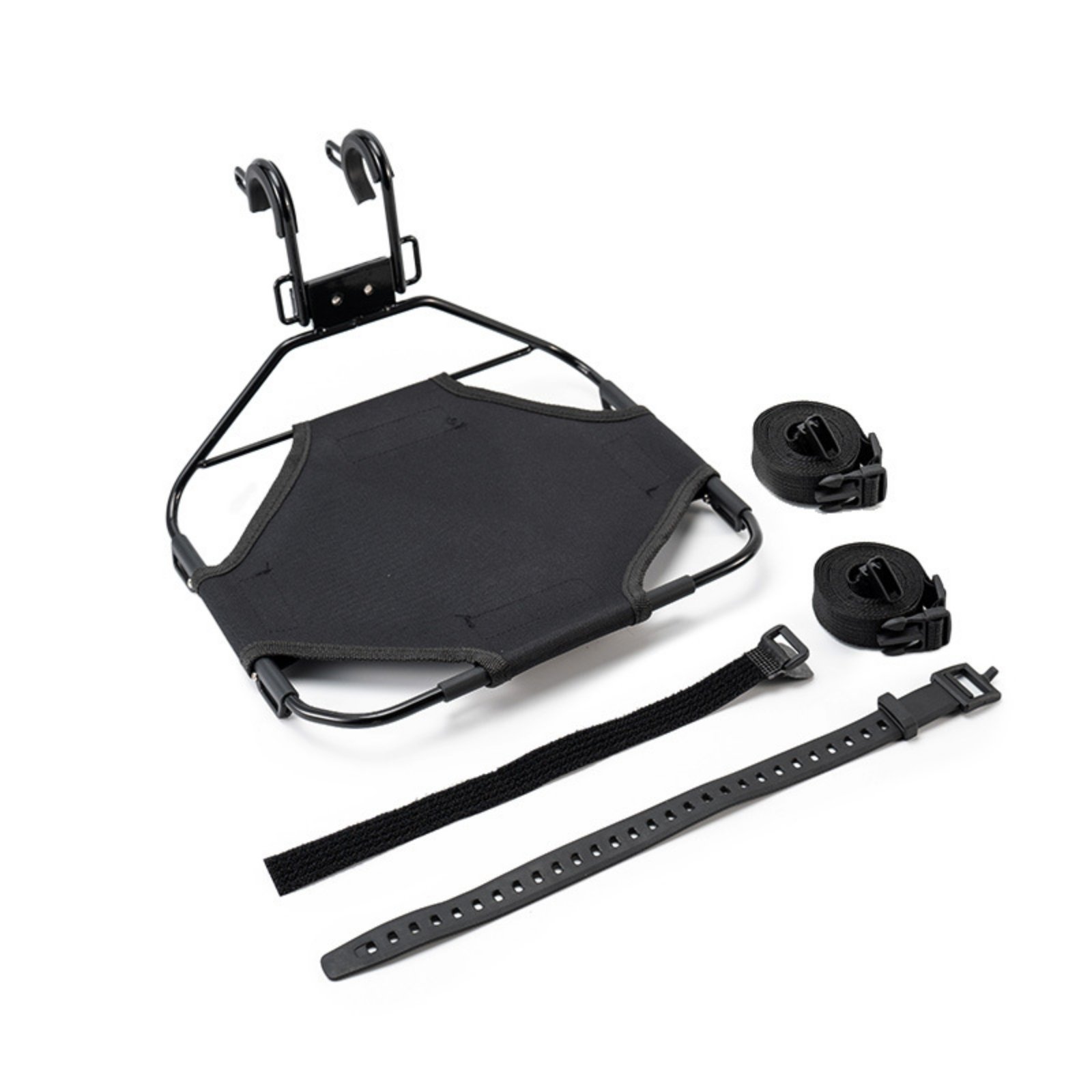 Front Bike Cargo Rack – Black
