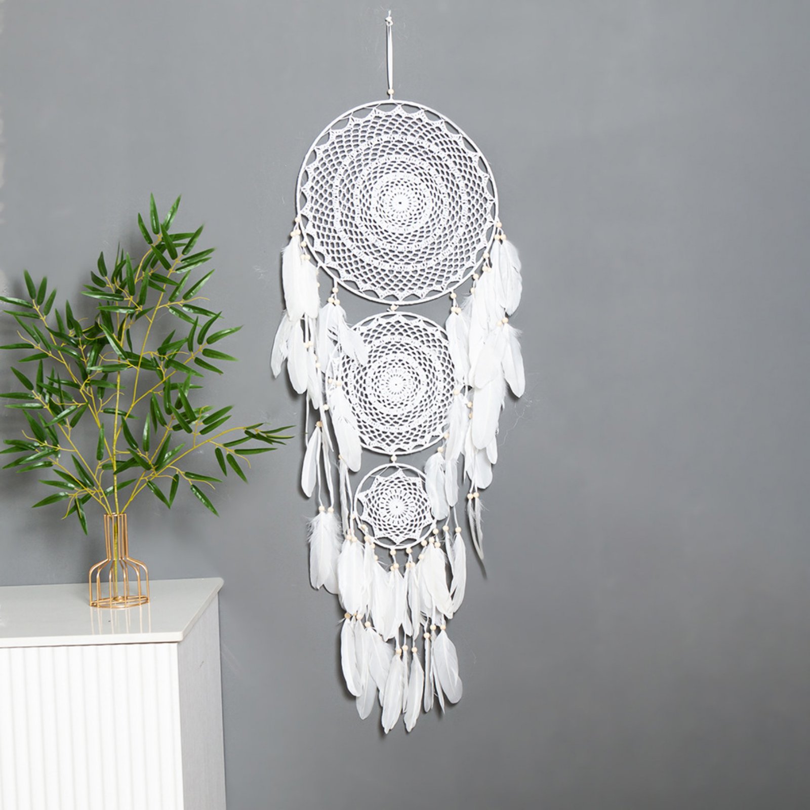 Bohemian Feather Wall Decor
