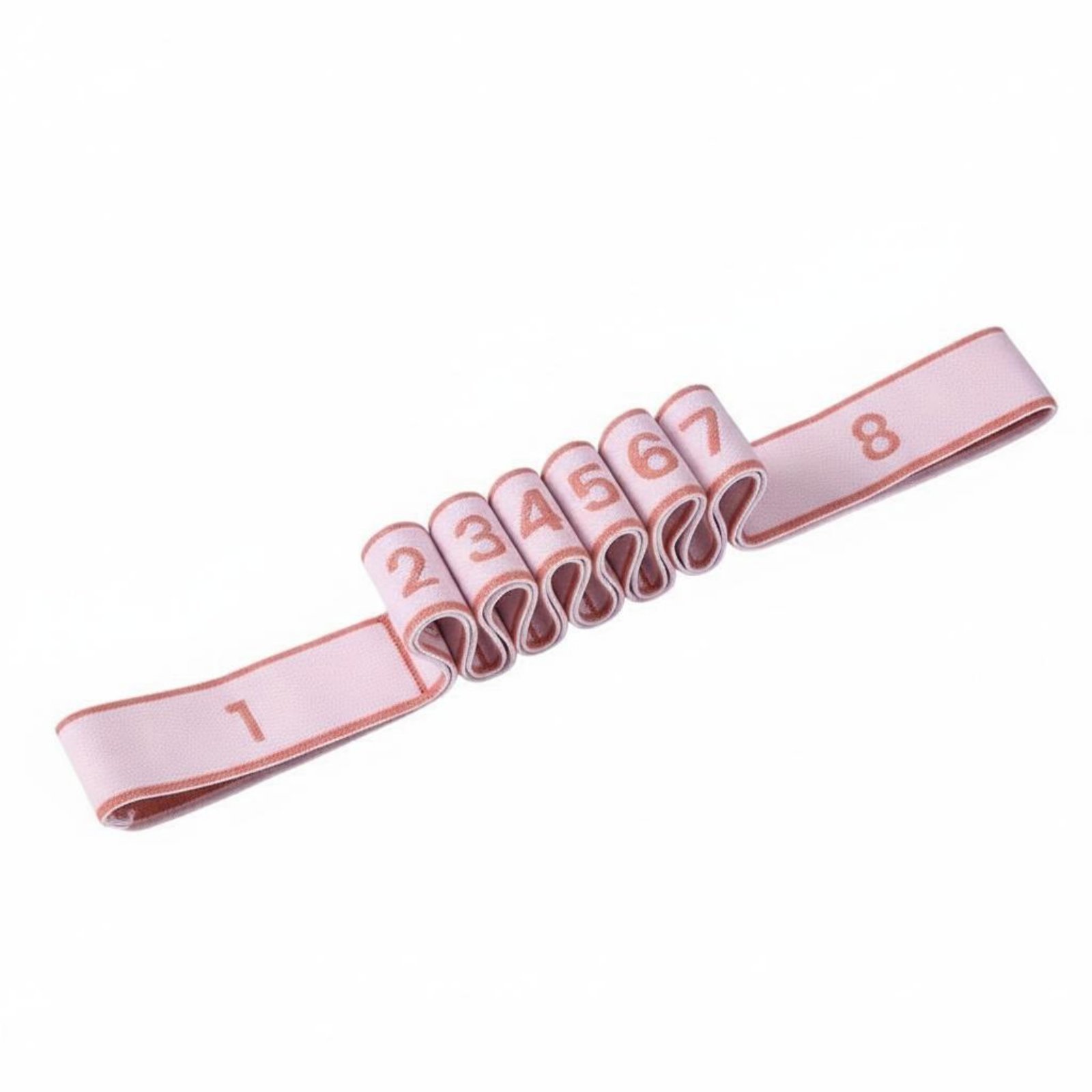 Numbered Stretch Band