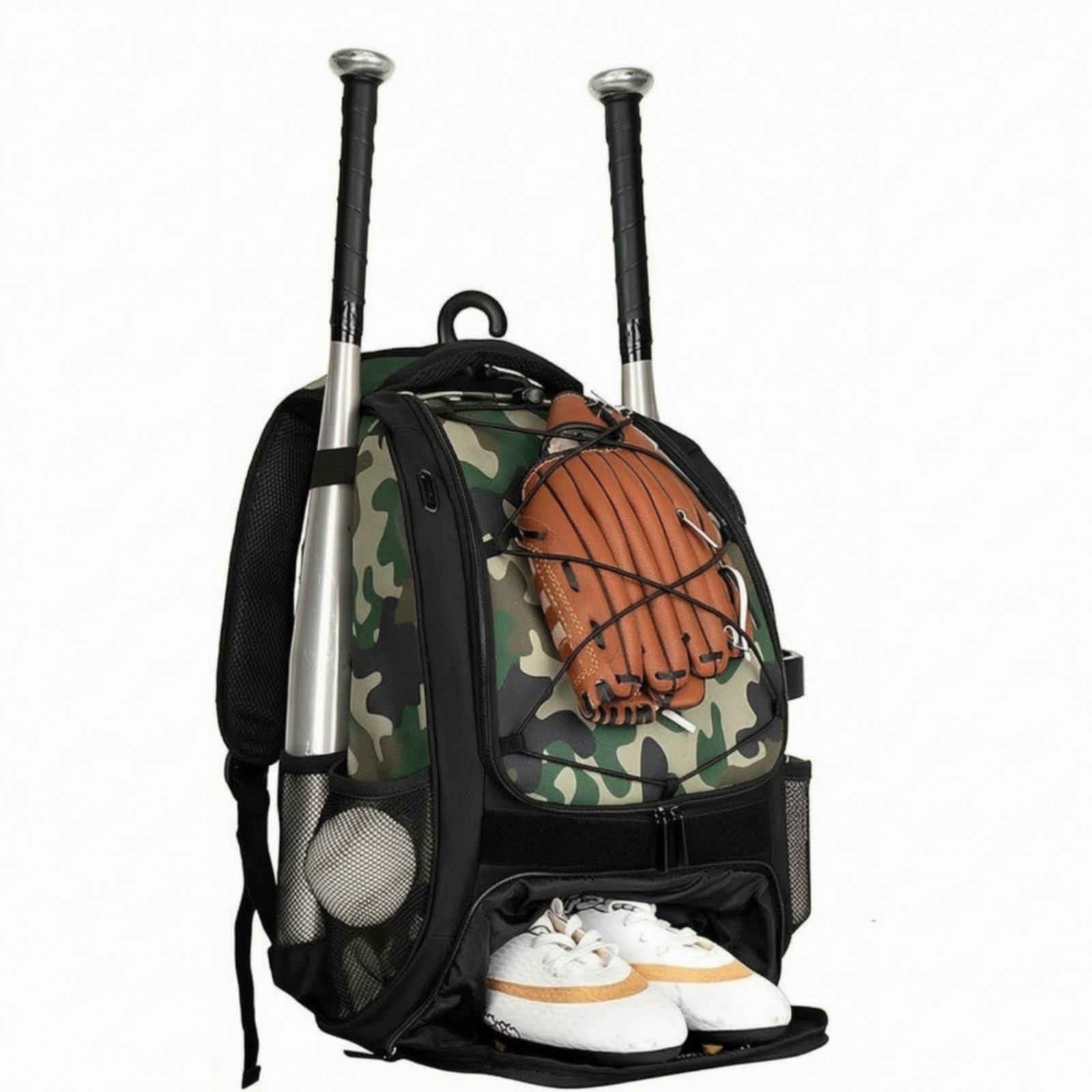Baseball Backpack with Shoe Compartment