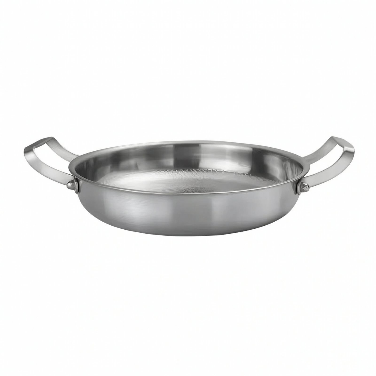 Three-Ply Stainless Steel Frying Pan