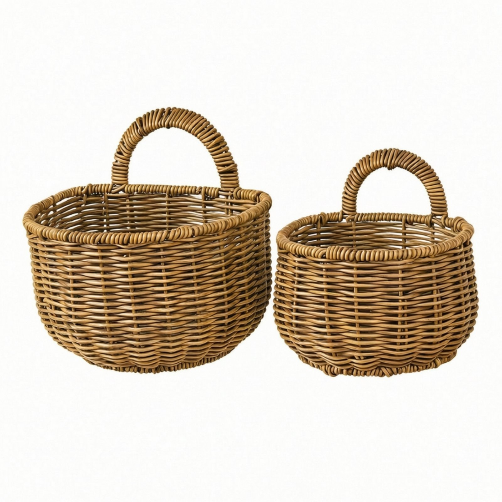 2-Piece Wall Hanging Storage Baskets