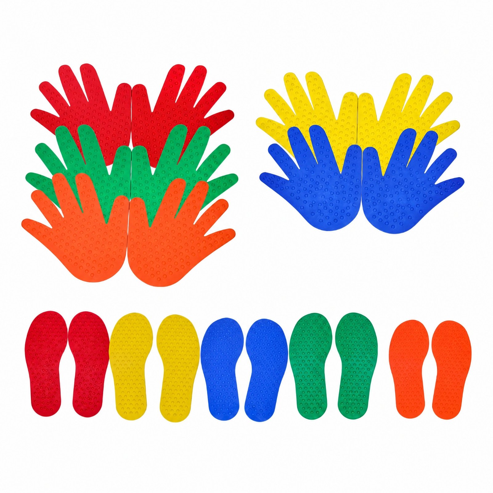 20-Piece Rubber Sensory Training Pads