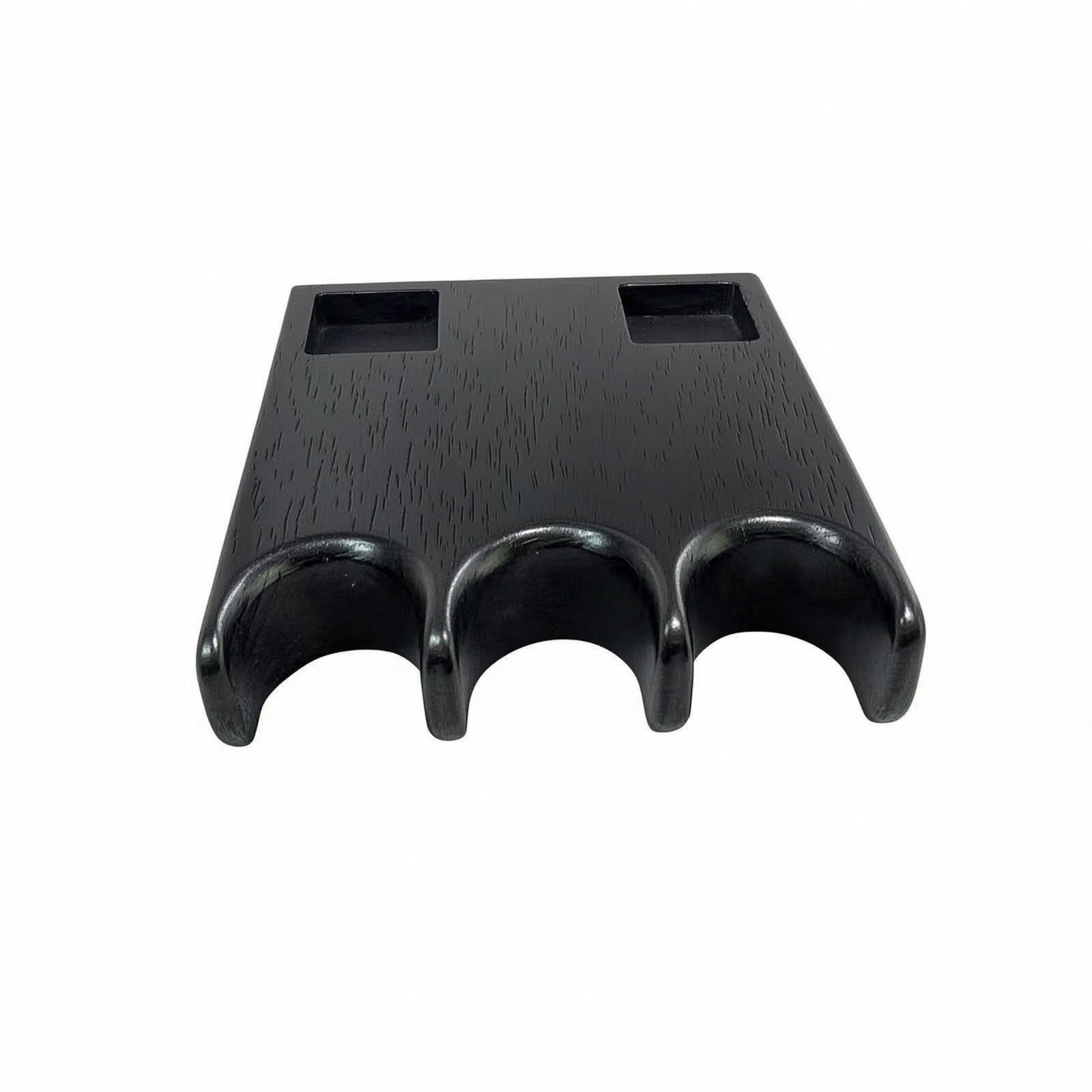 Wooden Billiard Cue Rack – Black