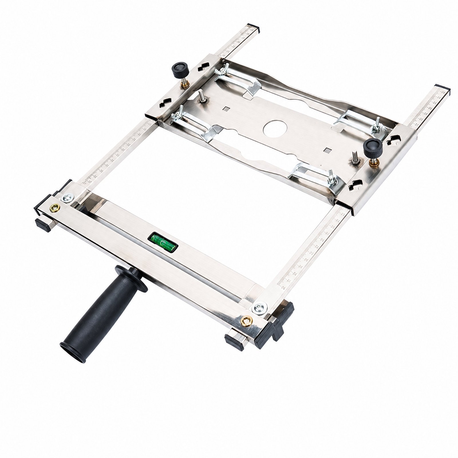 Panel-Cutting Guide with Bubble Level