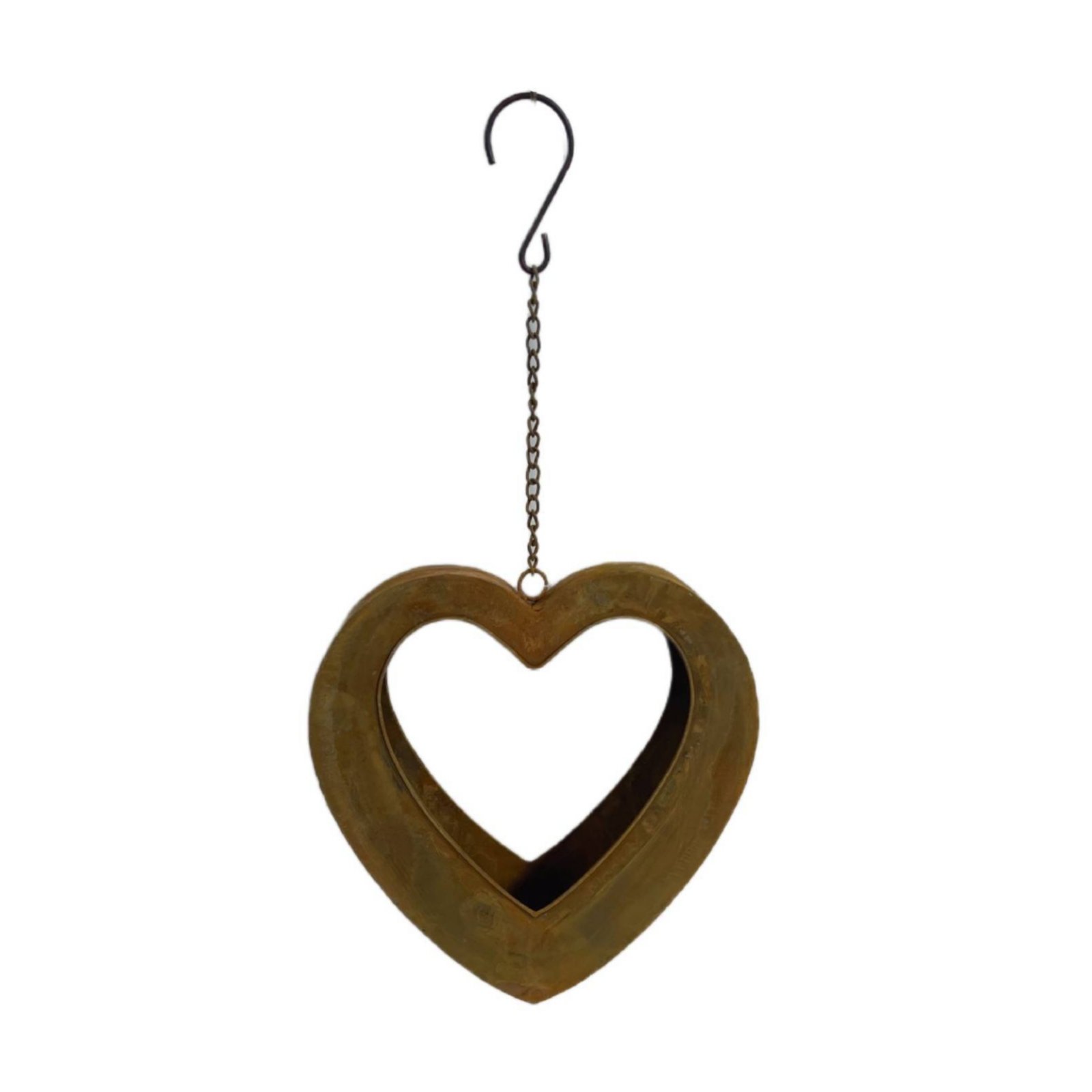 Set of 5 Hanging Planter Heart-Shaped