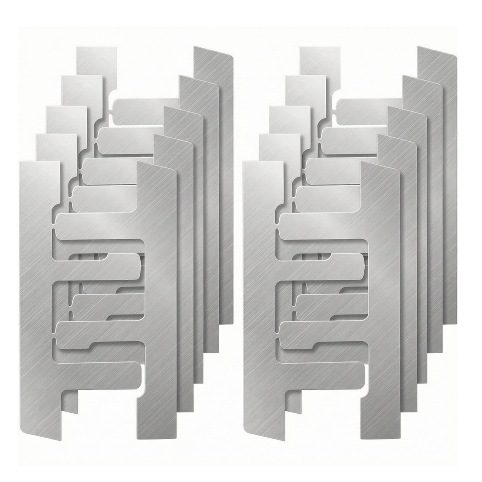 10-Piece F Shaped Electrical Box Clips
