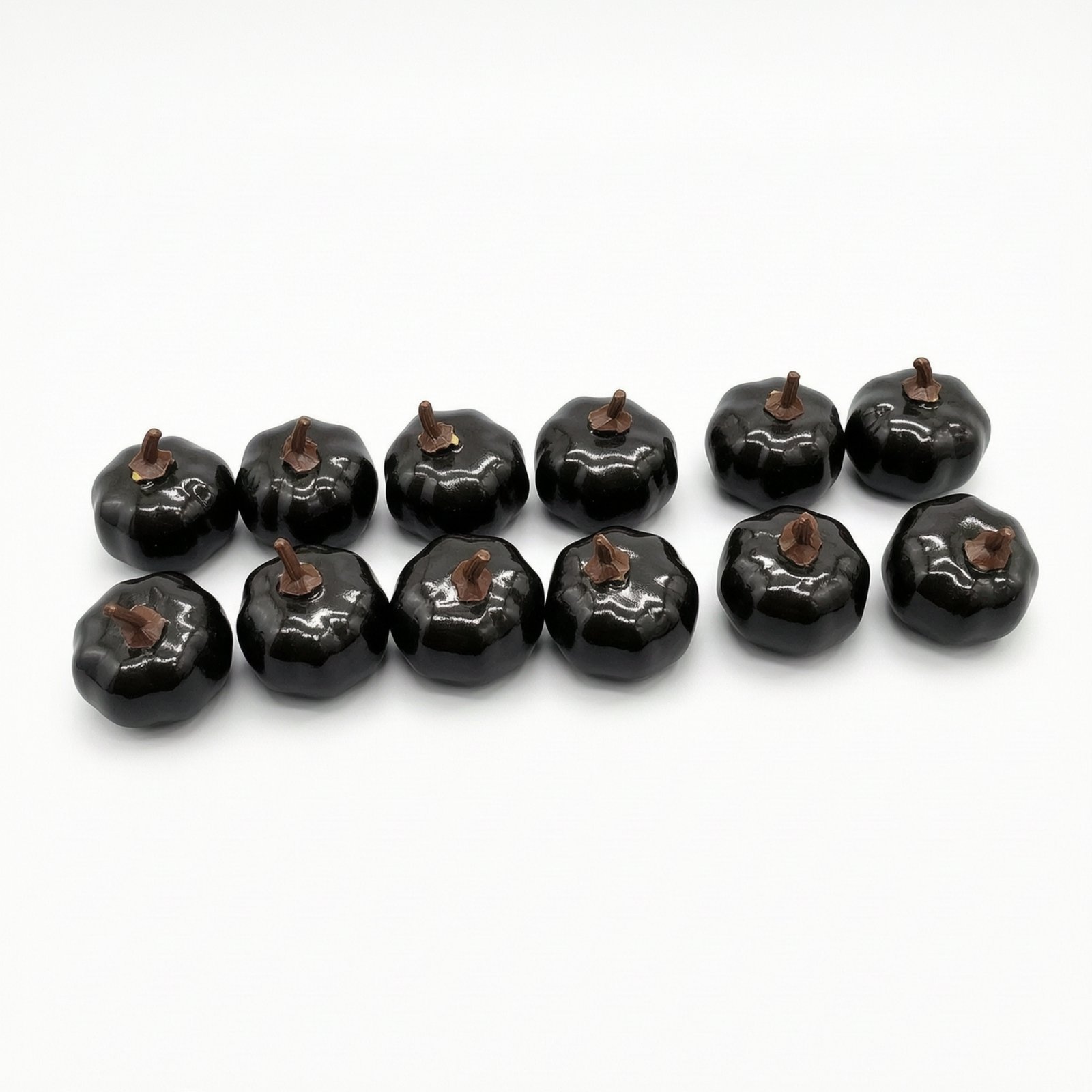 12-Piece Mini Artificial Pumpkins
