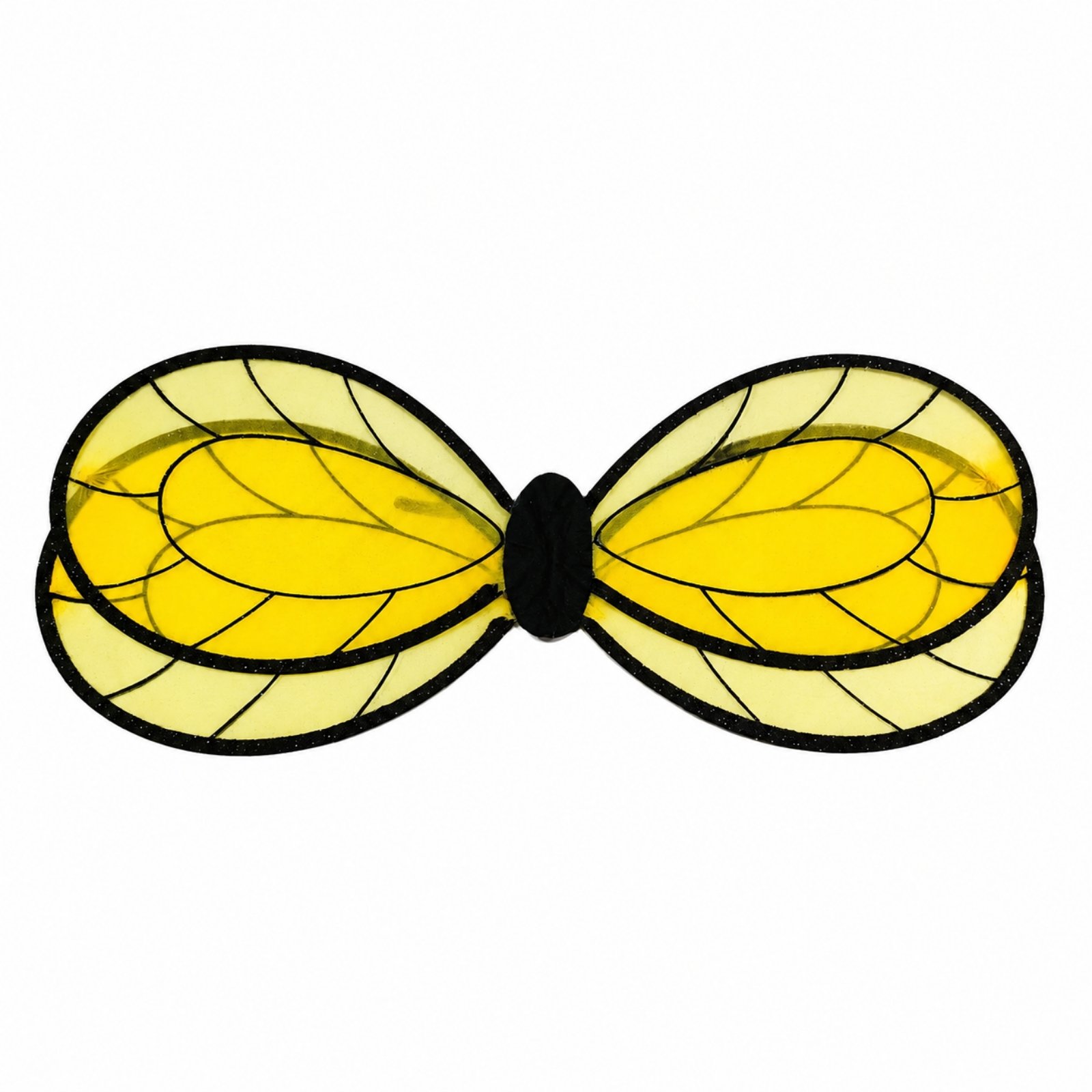 Glitter Trim Costume Wing Panels