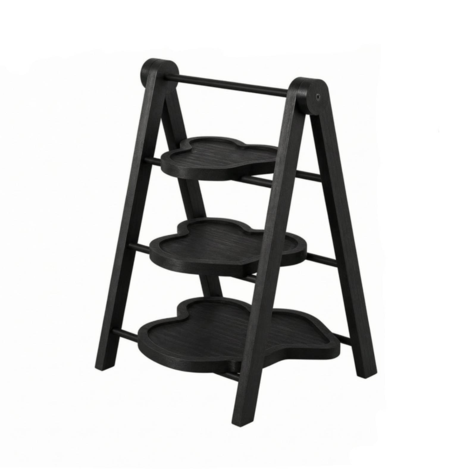 3 Tier Heart-Shaped Cake Stand