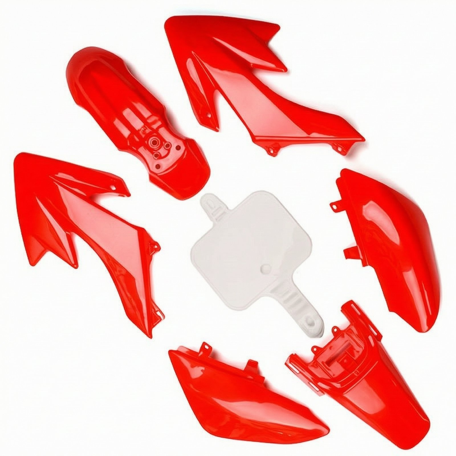 7-Piece Motorcycle Body Kit Glossy