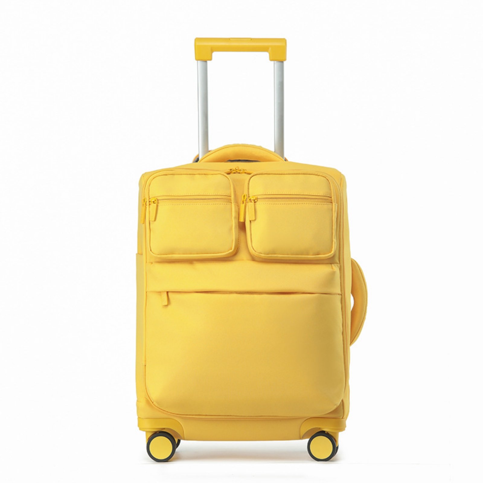 Soft-Sided Suitcase with Wheels